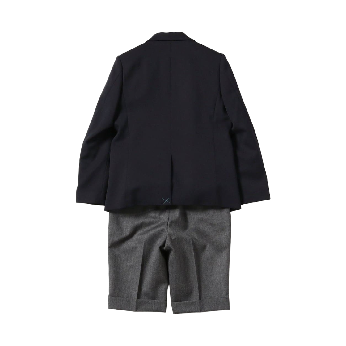 (키즈) 코도모 빔즈 x 쇼팽 세레모니 블레이저 세트 네이비((Kids) Kodomo Beams x Chopin Ceremony Blazer Set Navy) - 2