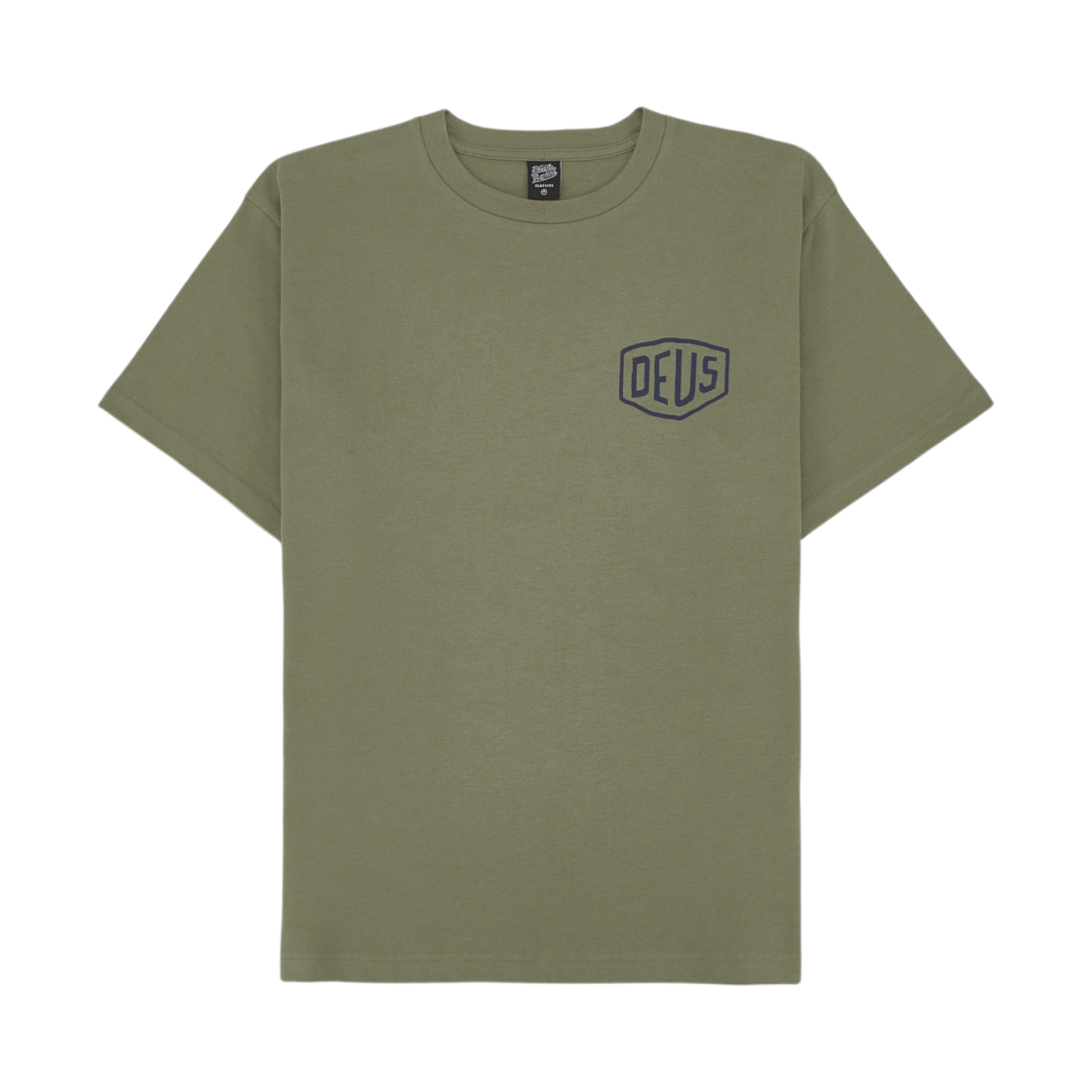 데우스 엑스 마키나 서울 오리지널 어드레스 티셔츠 카키(Deus Ex Machina Seoul Original Address T-Shirt Khaki) - 2