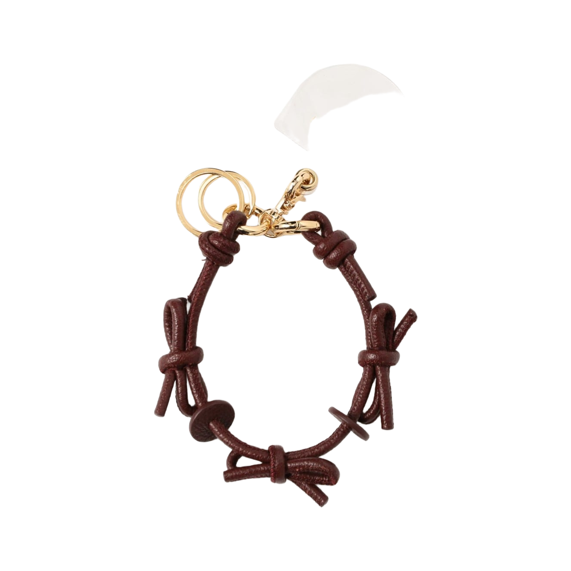 레이 빔즈 x 하시바미 레더 리본 스마트폰 핸드 스트랩 체리(Ray Beams x Hashibami Leather Ribbon Smartphone Hand Strap Cherry)