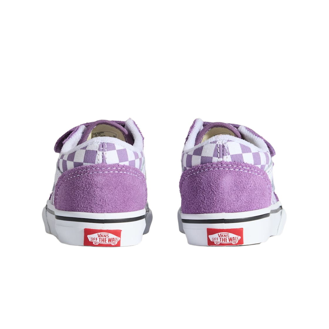 (TD) 반스 올드스쿨 벨크로 컬러 띠어리 체커보드 퍼플((TD) Vans Old Skool Velcro Color Theory Checkerboard Purple) - 2