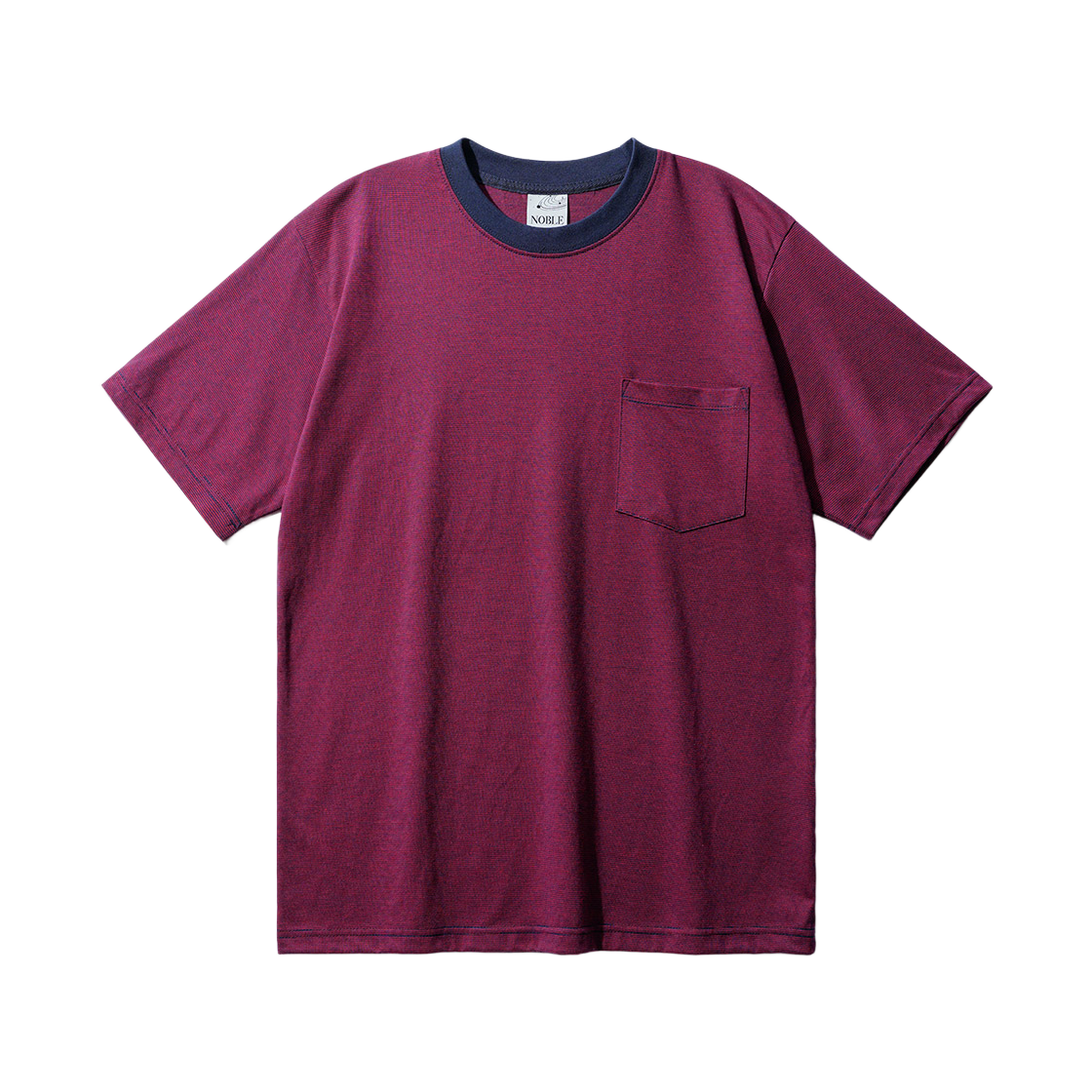 페플 오르빗 씬 스트라이프 포켓 반팔티 레드 KHST1472(FP142 Orbit thin stripe pocket half sleeve t-shirts red KHST1472)