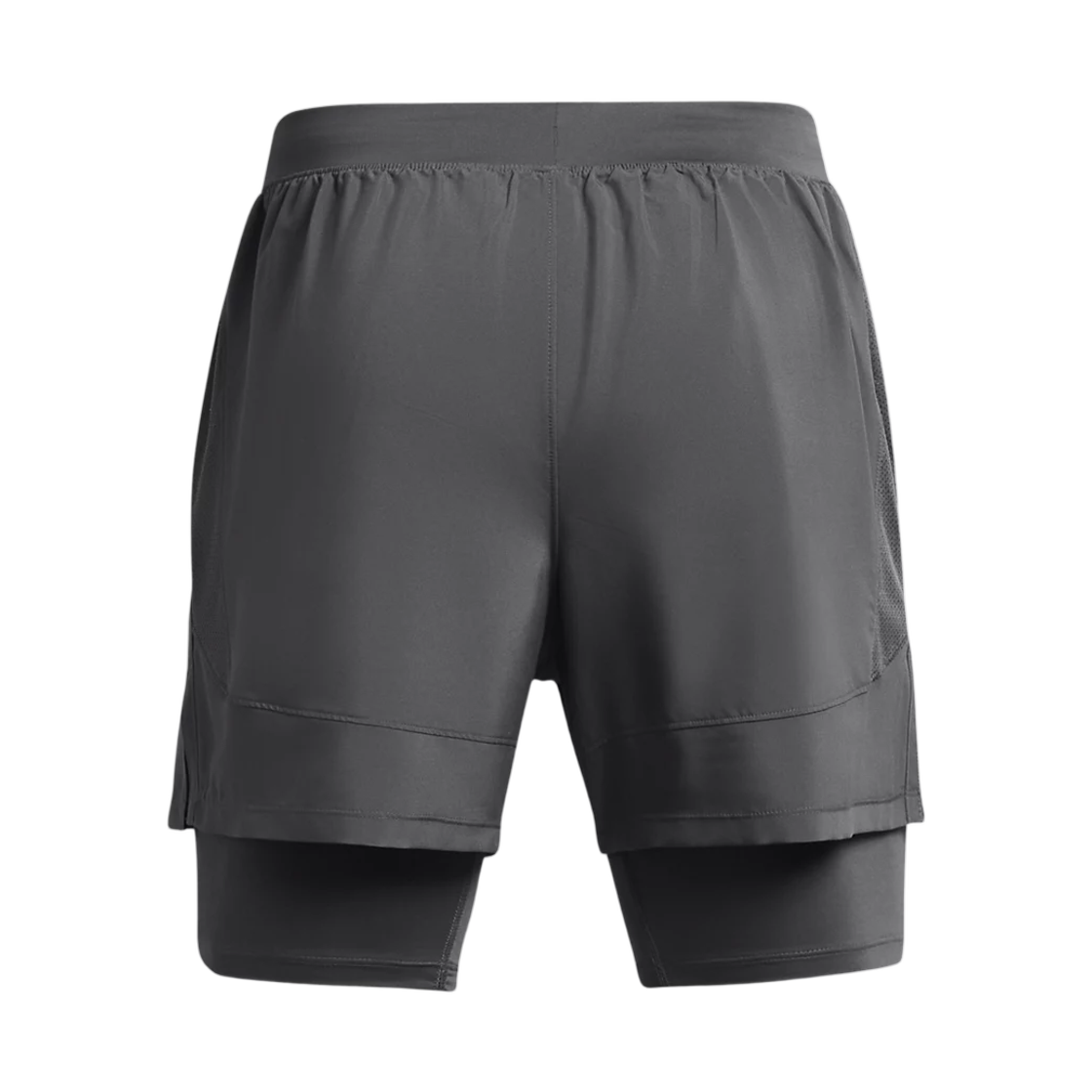언더아머 UA 런치 2-in-1 5인치 쇼츠 캐슬락 리플렉티브(Under Armour UA Launch 2-in-1 5 Inch Shorts Castlerock Reflective) - 2