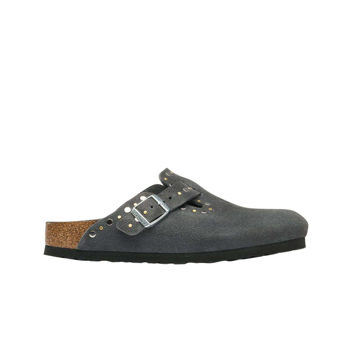 1032988 Birkenstock Boston Rivets Charcoal Tonal - Narrow