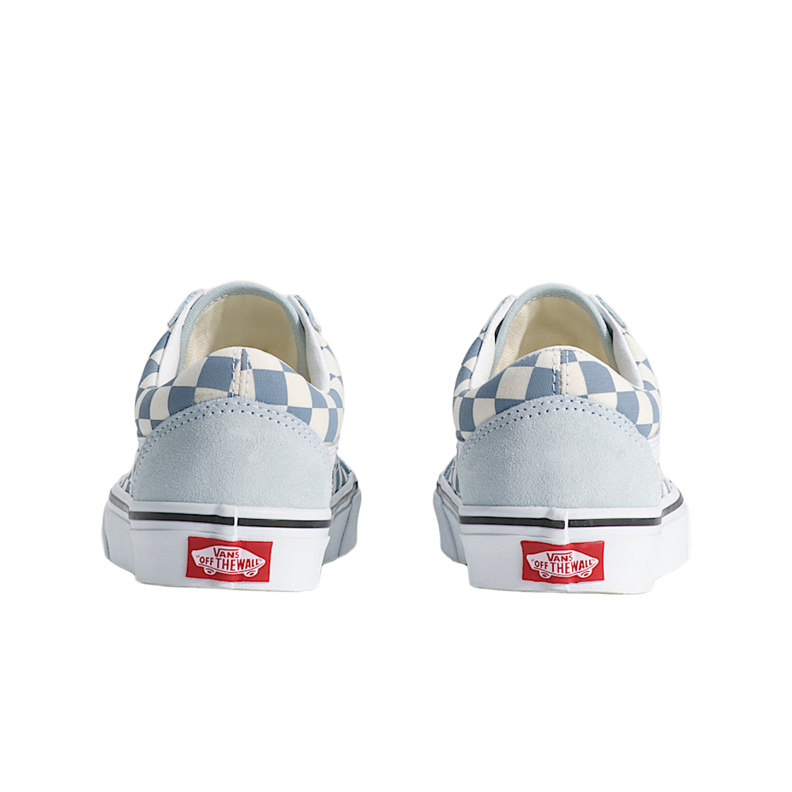 반스 올드스쿨 체커보드 던 미스트 블루(Vans Old Skool Checkerboard Dawn Mist Blue) - 3