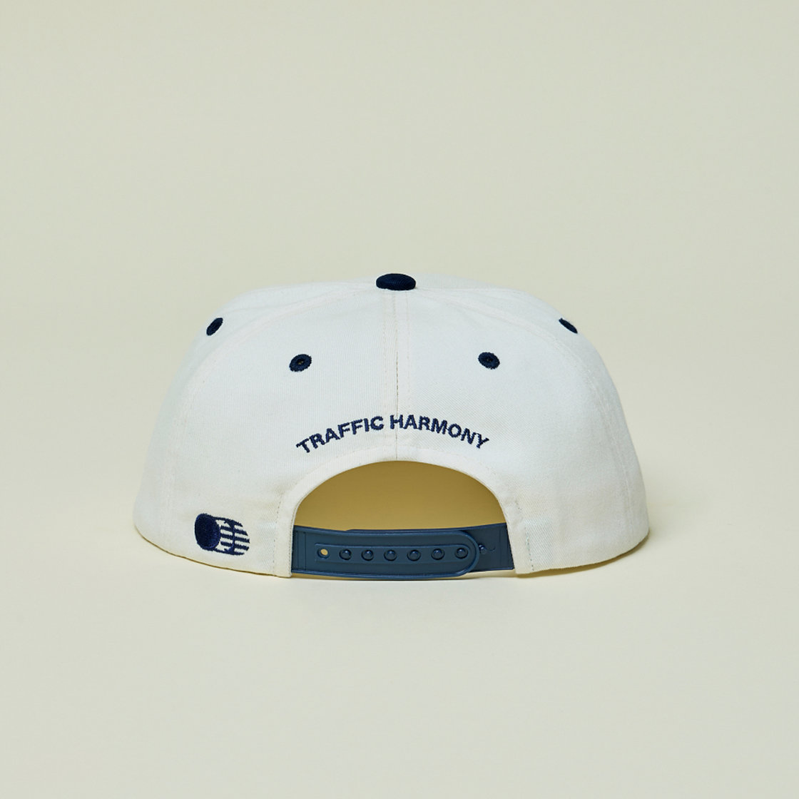 트래픽하모니 트래픽 라인 로고 트러커햇 아이보리&네이비(Traffic Harmony Traffic Lane Logo Trucker Hat Ivory & Navy) - 6