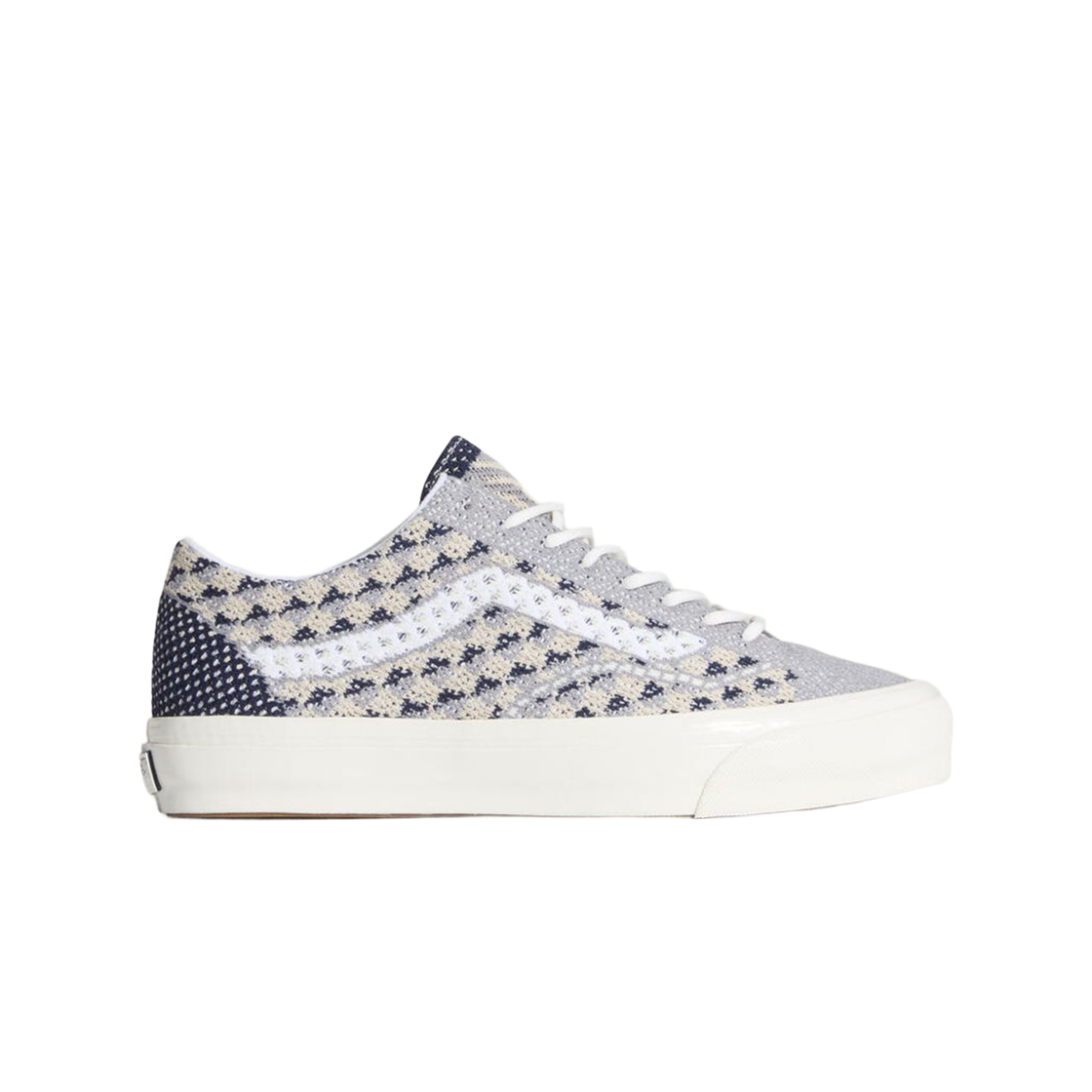 VN000EFK85T Vans Premium Old Skool 36 EK Geo Check Frost Grey