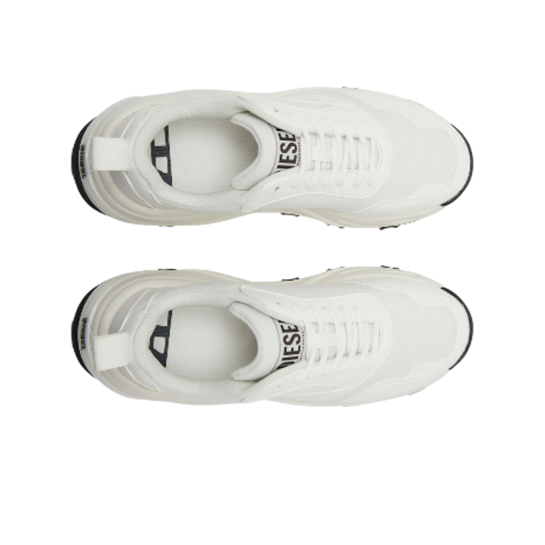 (W) 디젤 테니스 S-사바나 툴루 스니커즈 블랑코((W) Diesel Tenis S-Savannah Tulu Sneakers Blanco) - 2