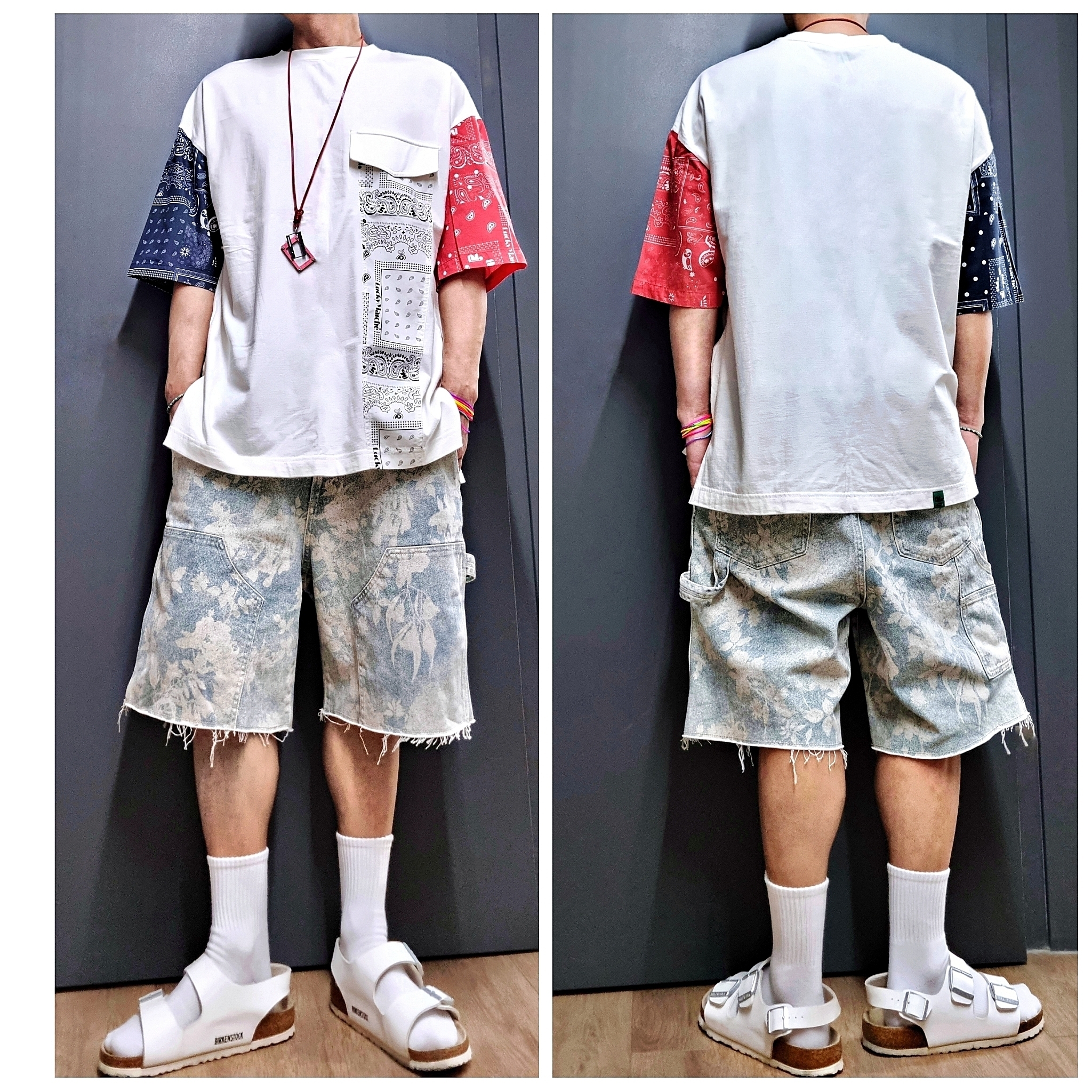 Birkenstock Milano White - Regular 착용 스타일