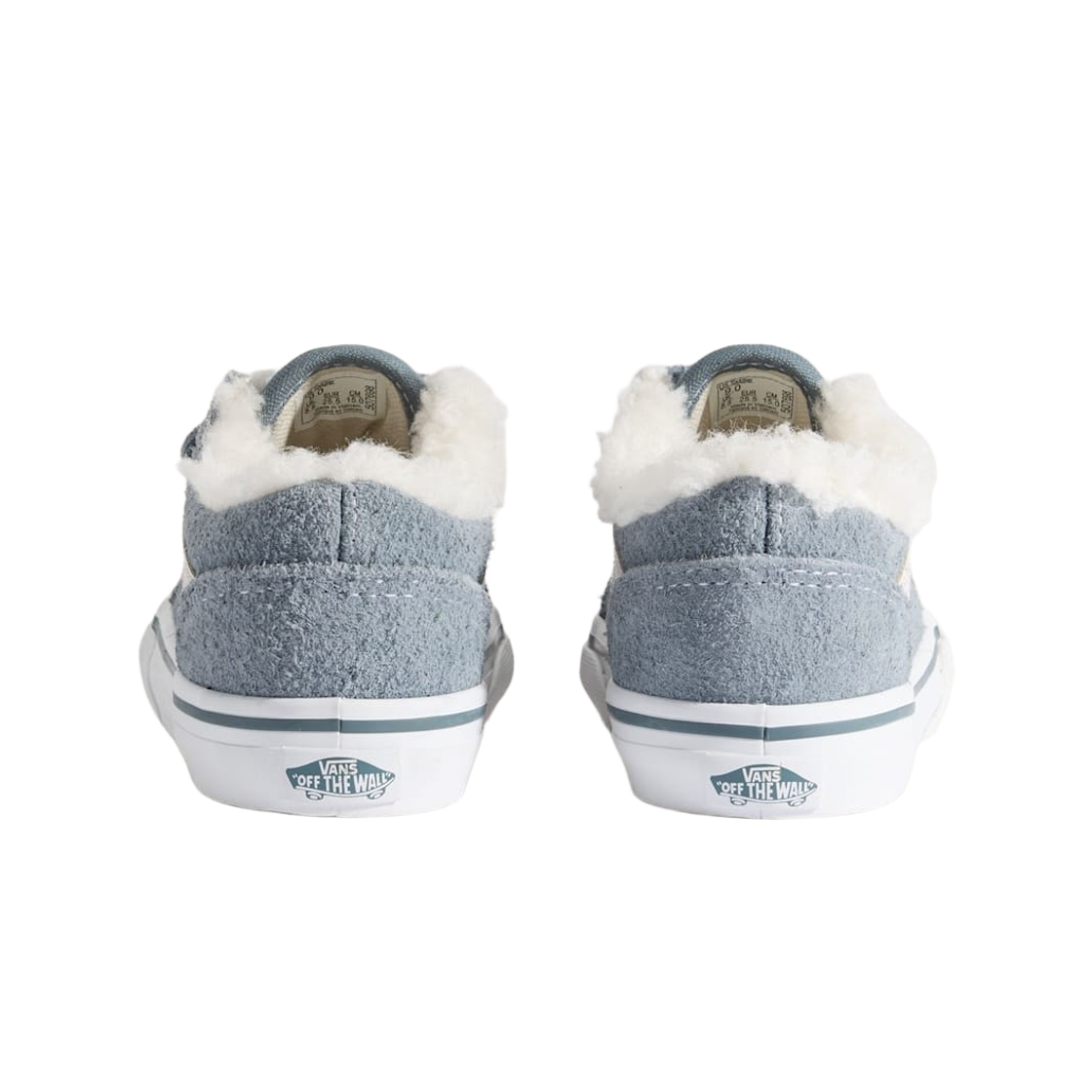 (TD) 반스 올드스쿨 벨크로 스웨이드 파일 플리스 블루((TD) Vans Old Skool Velcro Suede Pile Fleece Blue) - 2