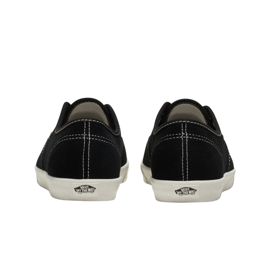반스 어센틱 로우 프로 스웨이드 블랙 화이트(Vans Authentic Low Pro Suede Black White) - 2
