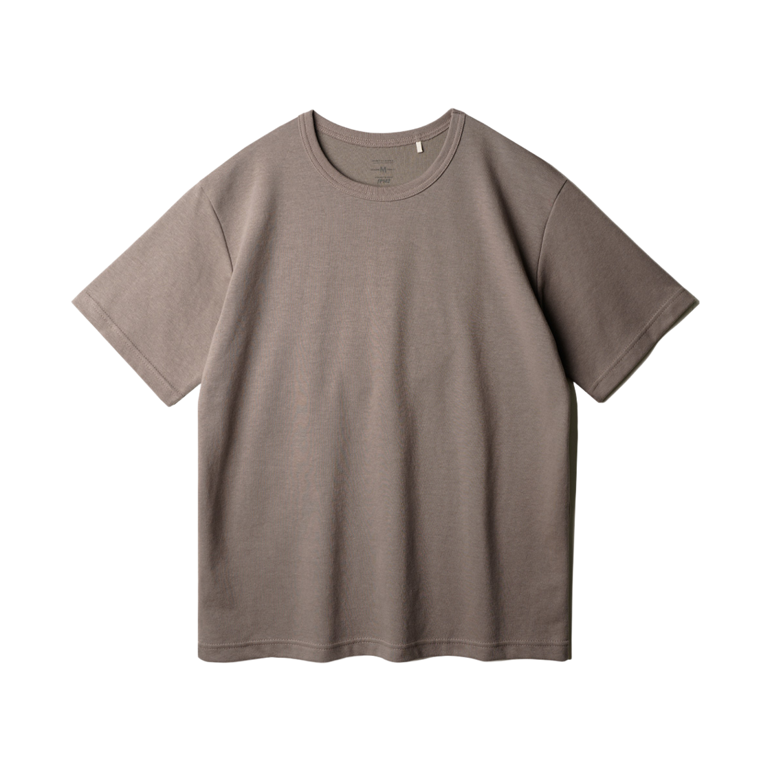 페플 워크베이직 더블코튼 무지 반팔 코코아 KHST1527(FP142 Workbasic Double Cotton Muji Short Sleeve Cocoa KHST1527)