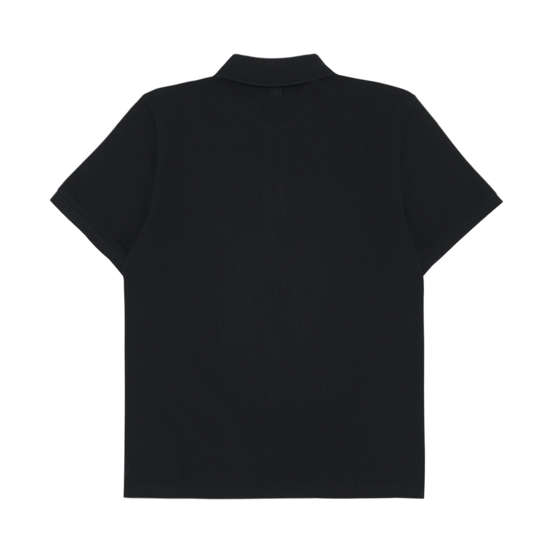 아미 스몰 하트 로고 폴로 셔츠 블랙(AMI de Coeur Polo Shirt Black) - 2