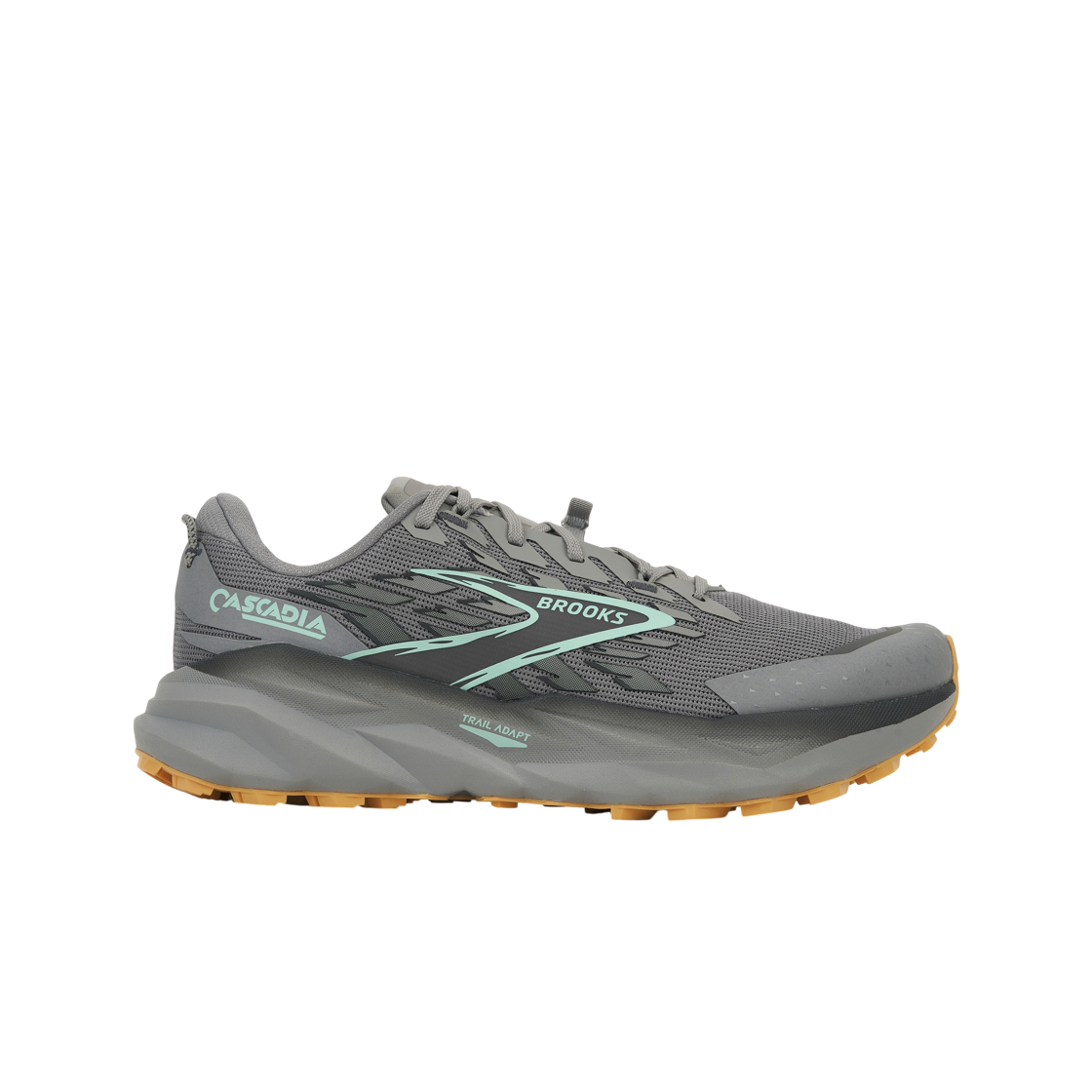 1104572E098 Brooks Running Cascadia 19 Alloy - 2E Wide