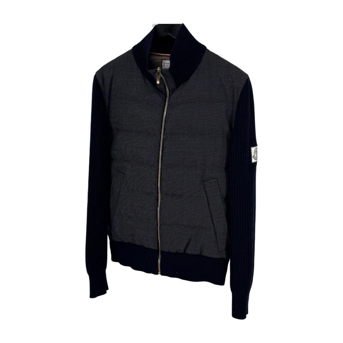 ITD7FI3RH54C Moncler Gamma Blue Knit Padding