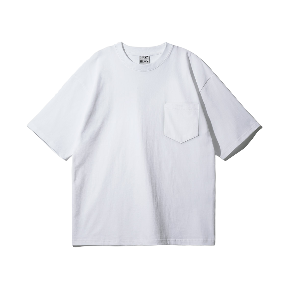 페플 듀어러블 헤비 메테오 투플라이 포켓 반팔티 화이트 KHST1475(FP142 Durable heavy meteor two ply pocket half sleeve t-shirts white KHST1475)