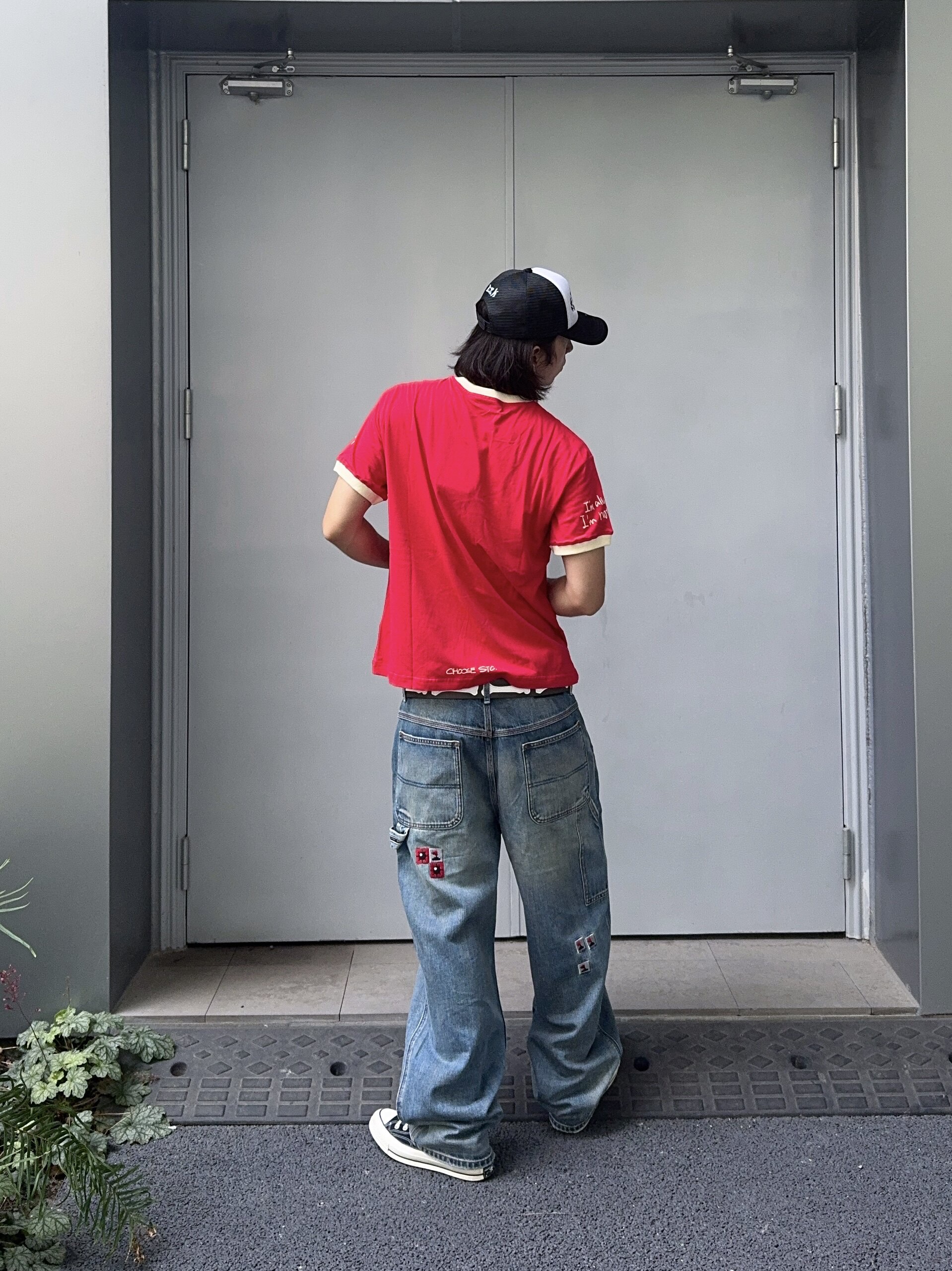 STEEPC Sunday*Ringer T-shirts 착용 스타일 - 3