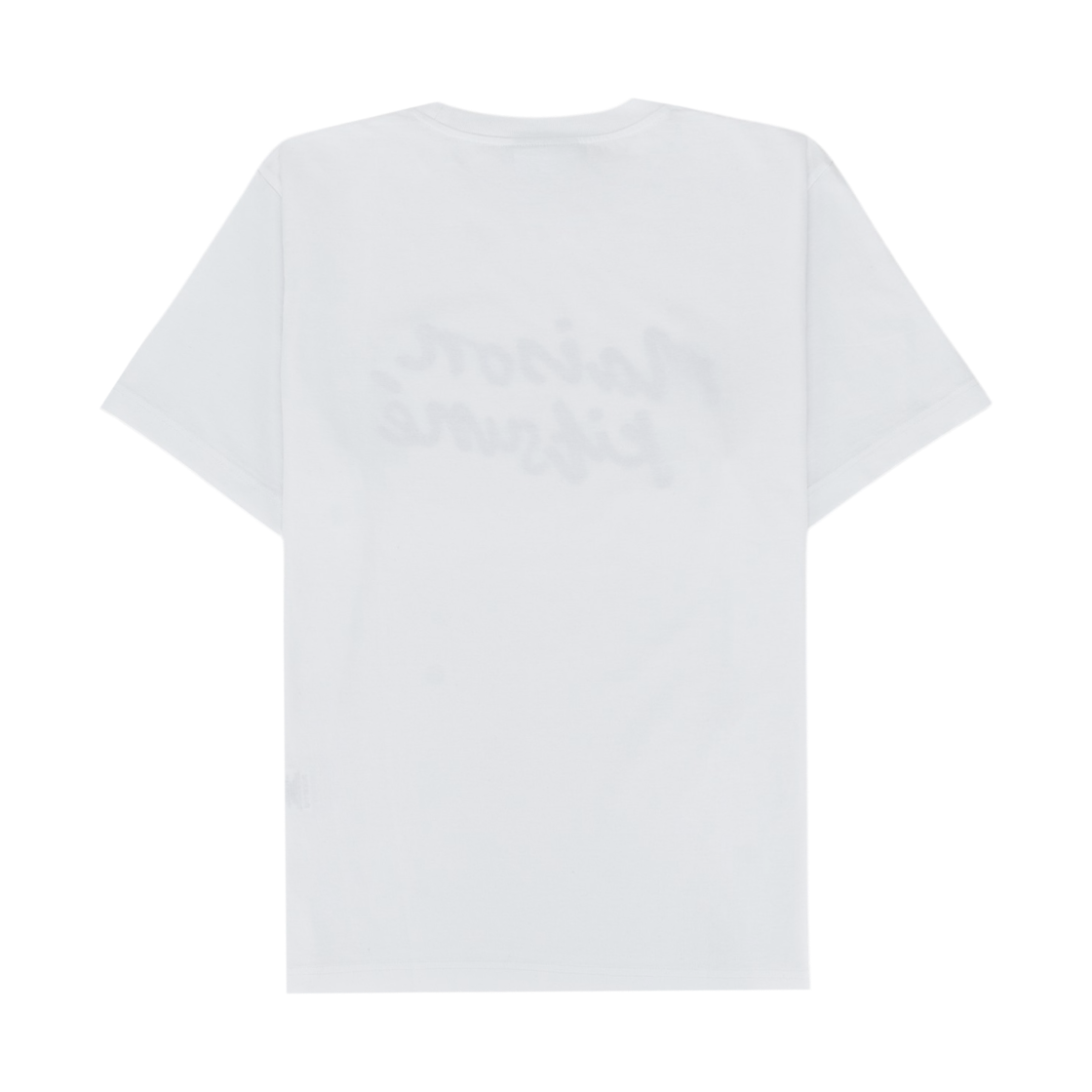메종 키츠네 핸드라이팅 컴포트 티셔츠 화이트 블랙(Maison Kitsune Handwriting Comfort T-Shirt White Black) - 2