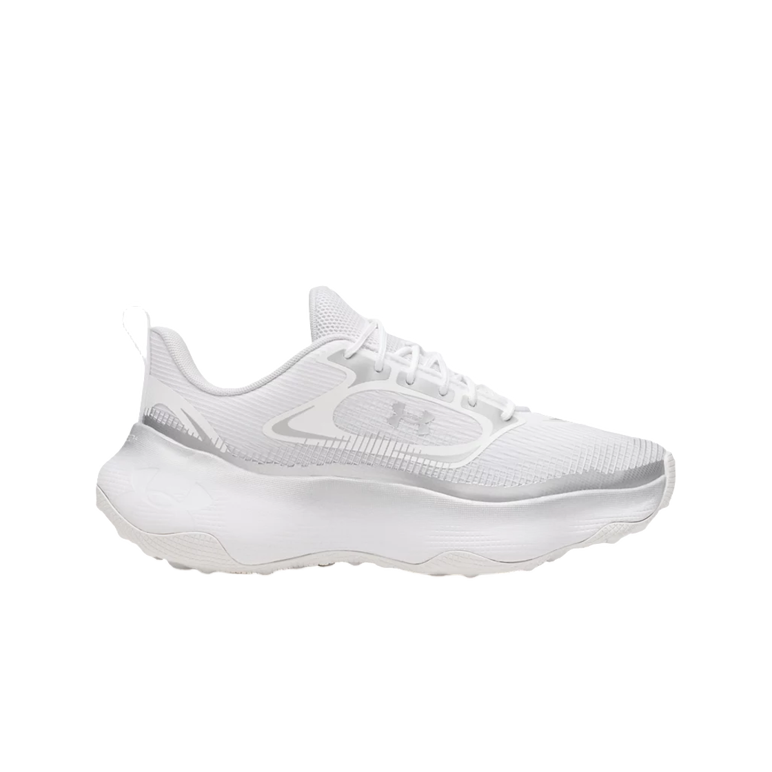 6015037-100 (W) Under Armour UA Pulse Sportstyle Shoes White Distant Gray