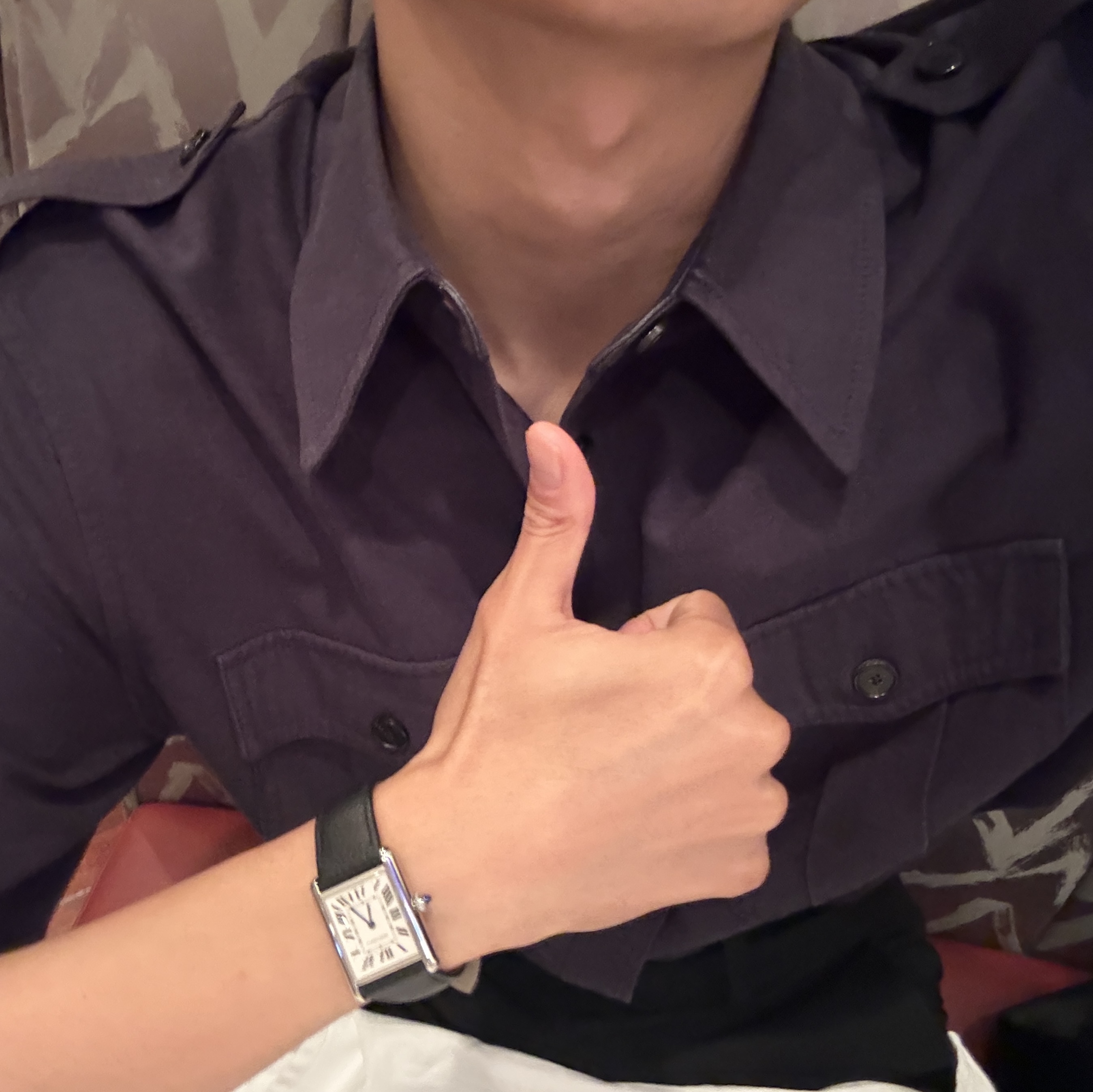 Timex x Noah Moon Phase Watch Brown Gold, Cartier Tank Must Watch Large Quartz Steel Calfskin Black 착용 스타일 - 2