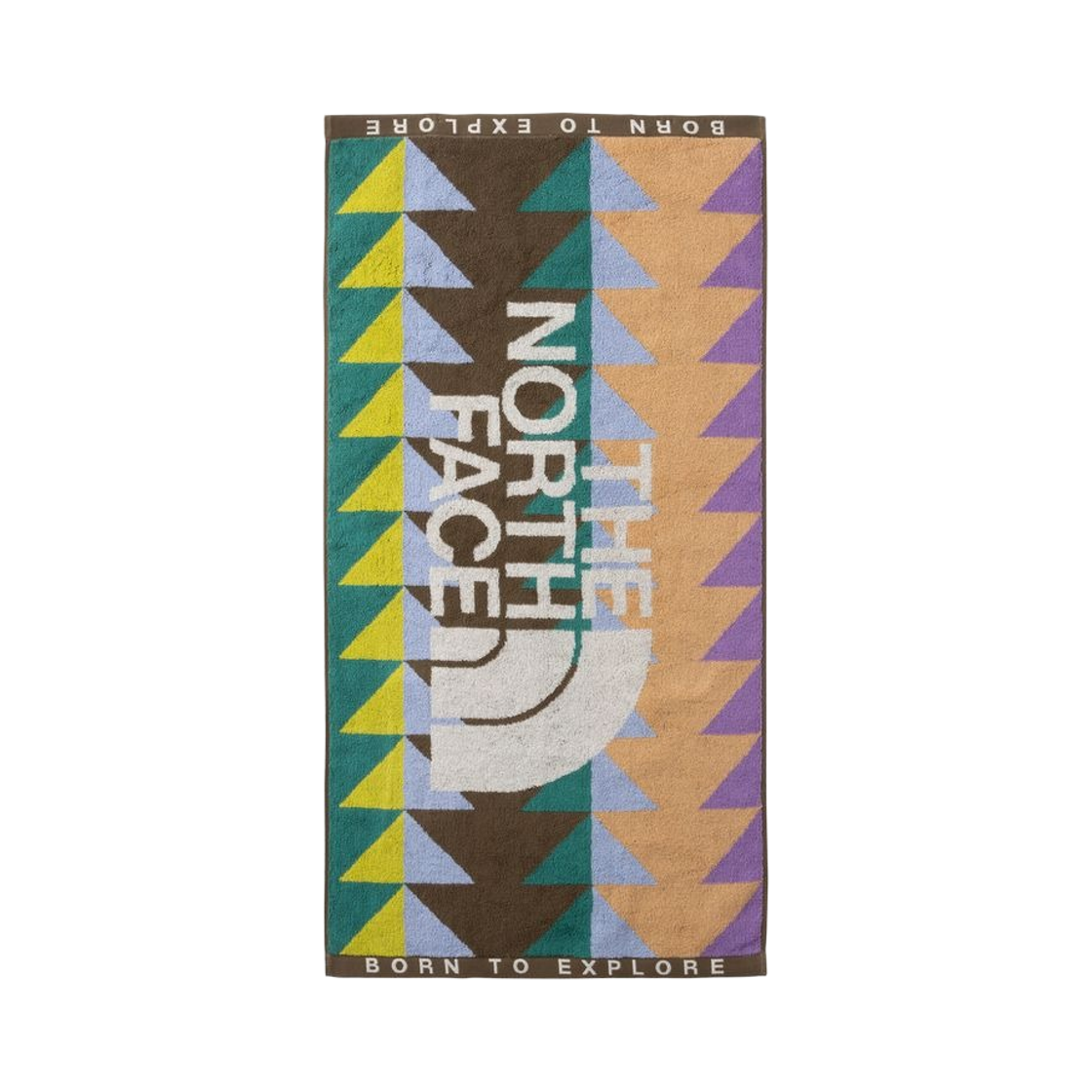 NNB22222GP (Kids) The North Face Mountain Rainbow Towel L Geometric Pattern