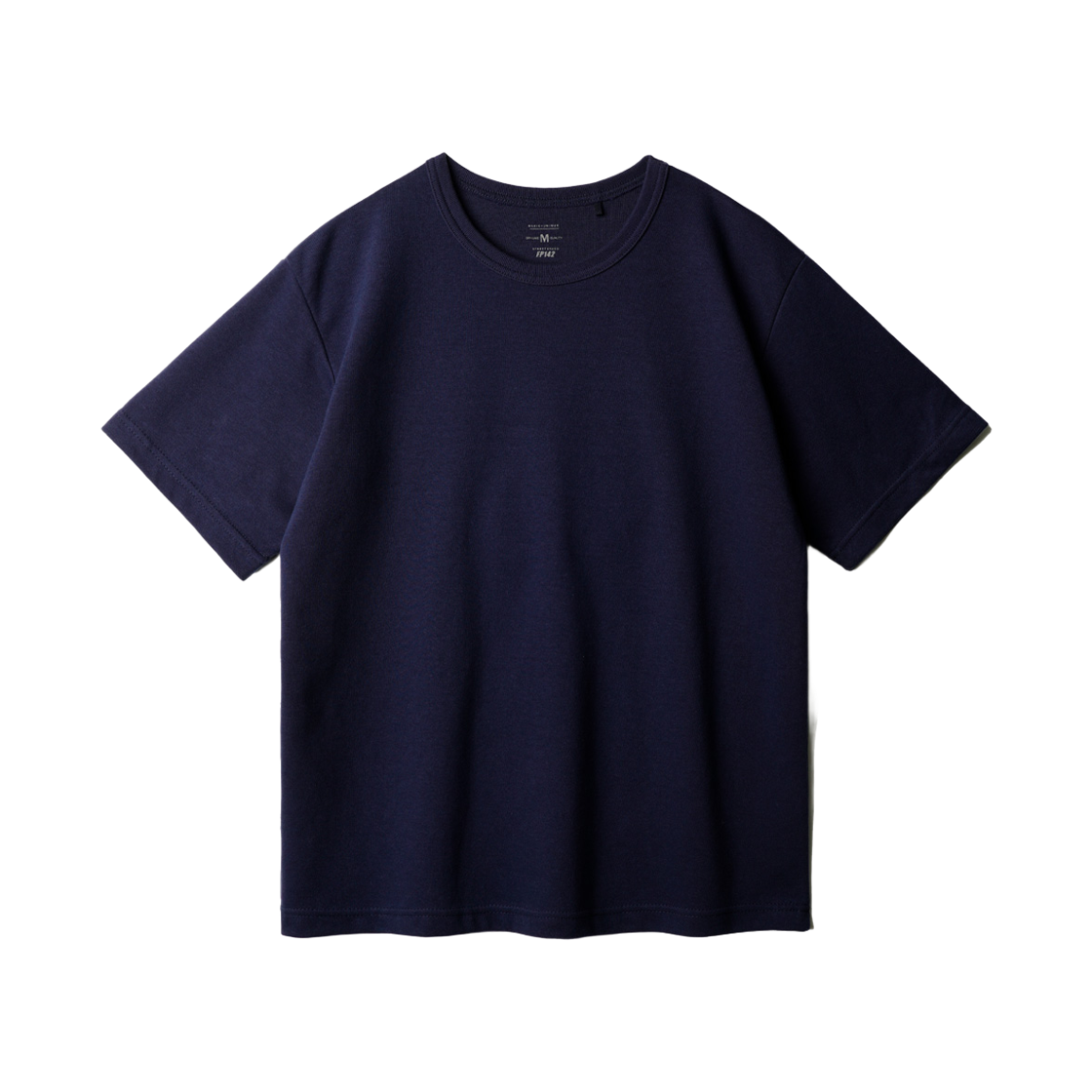 페플 워크베이직 더블코튼 무지 반팔 네이비 KHST1527(FP142 Workbasic Double Cotton Muji Short Sleeve Navy KHST1527)
