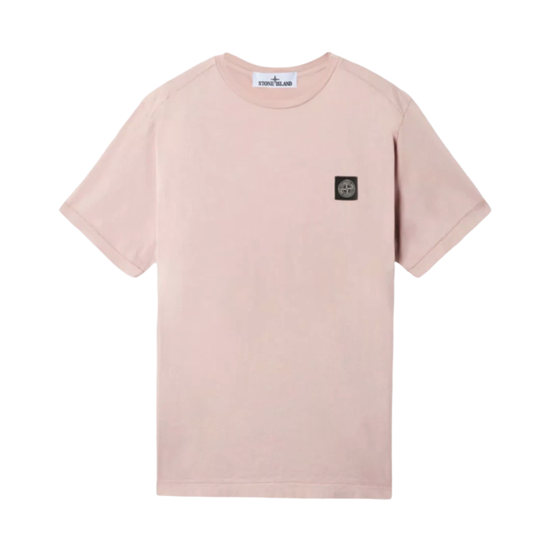 K1S152100039 S0013 V008 [25% 쿠폰] Stone Island 2100039 60/2 Cotton Jersey Slim-Fit T-Shirt with Compass Logo Patch Antique Rose - 25SS