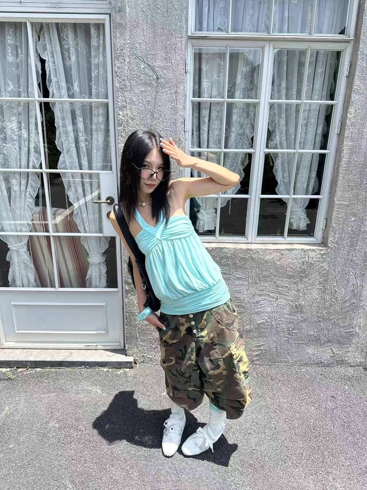 STEEPC Tuesday*Camouflage Bermuda Pants 착용 스타일 - 5