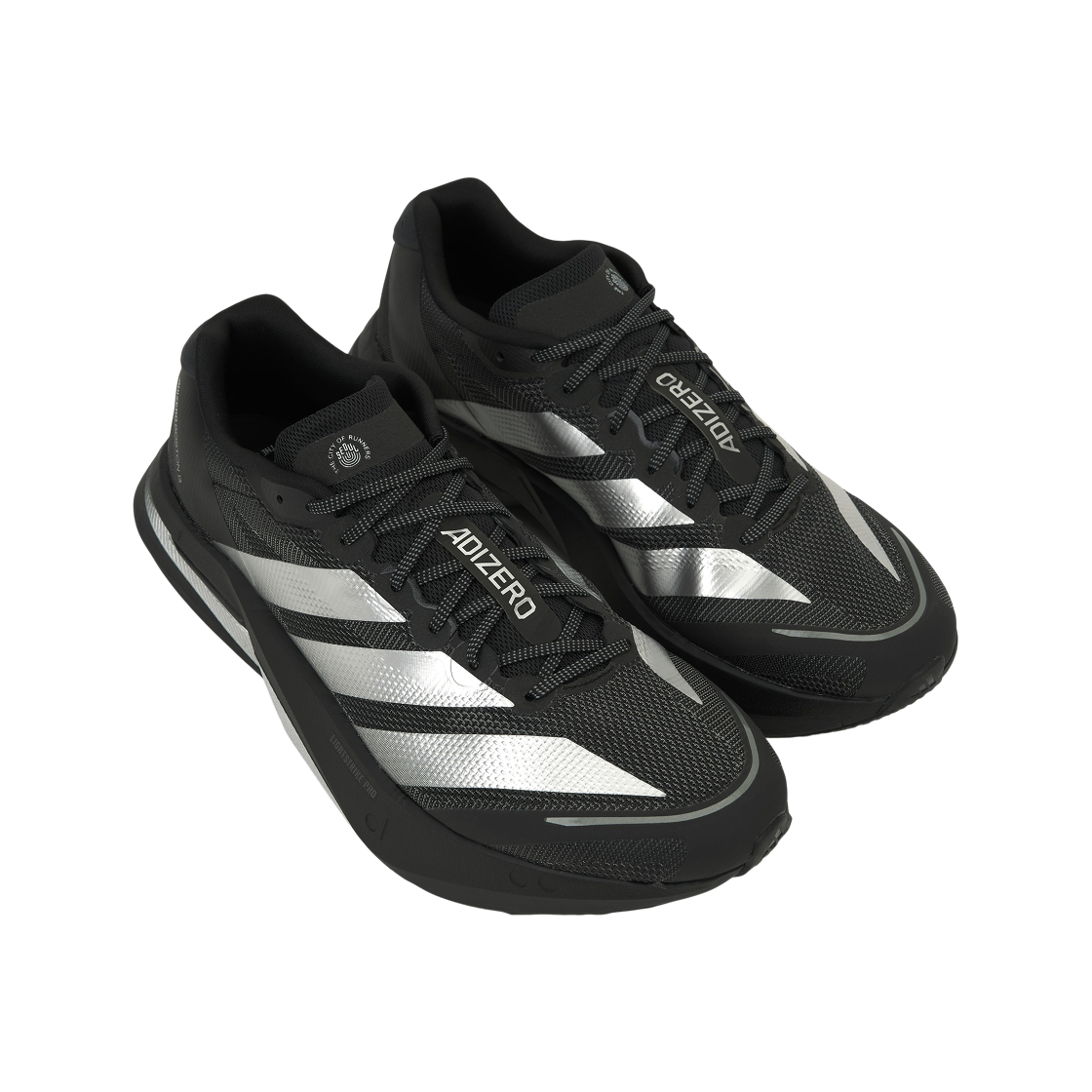 아디다스 아디제로 보스턴 13 M 코어 블랙 실버 메탈릭(Adidas Adizero Boston 13 M Core Black Silver Metallic) - 4