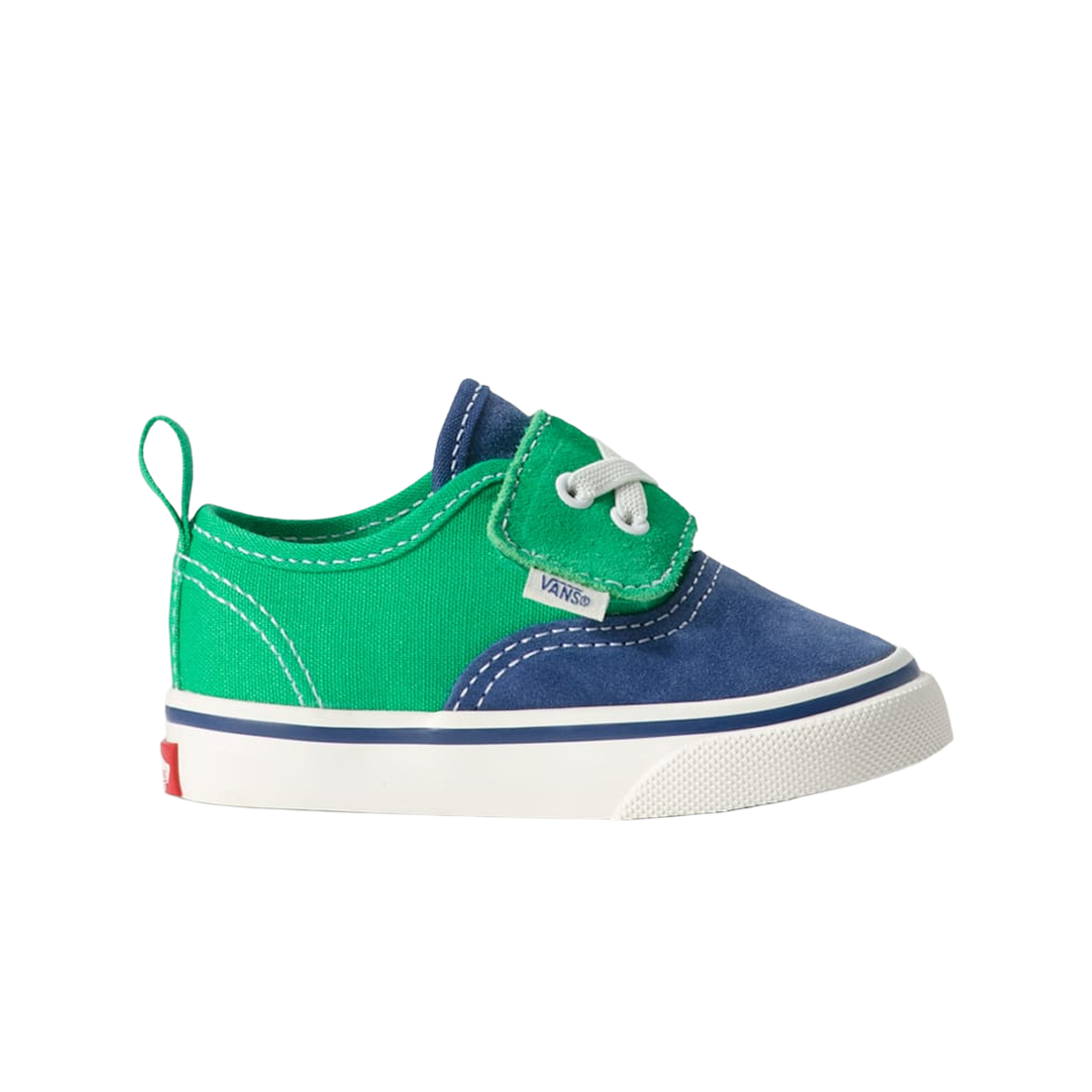 VN000V725TU (TD) Vans Authentic Elastic Velcro Primary Green
