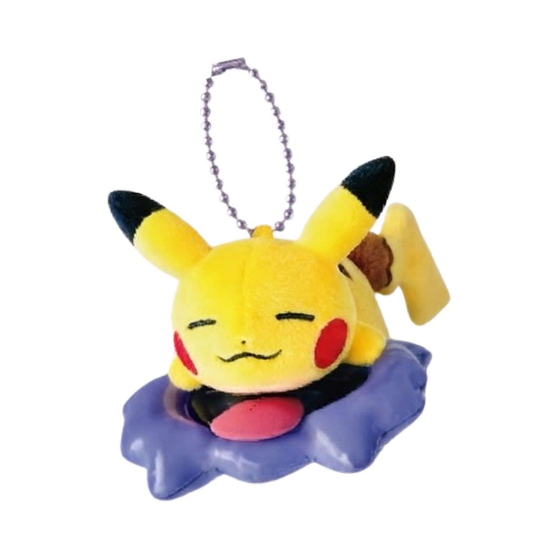 - Pokemon Chilln Summer Days Tube Mascot Keyring Pikachu