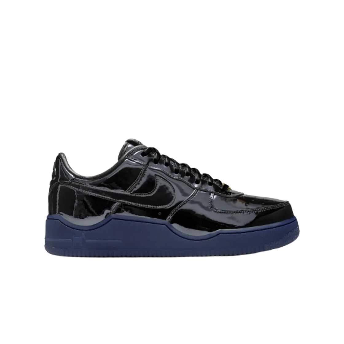 IO6129-001 Nike x LeBron James Air Force 1 Low Black Metallic Gold