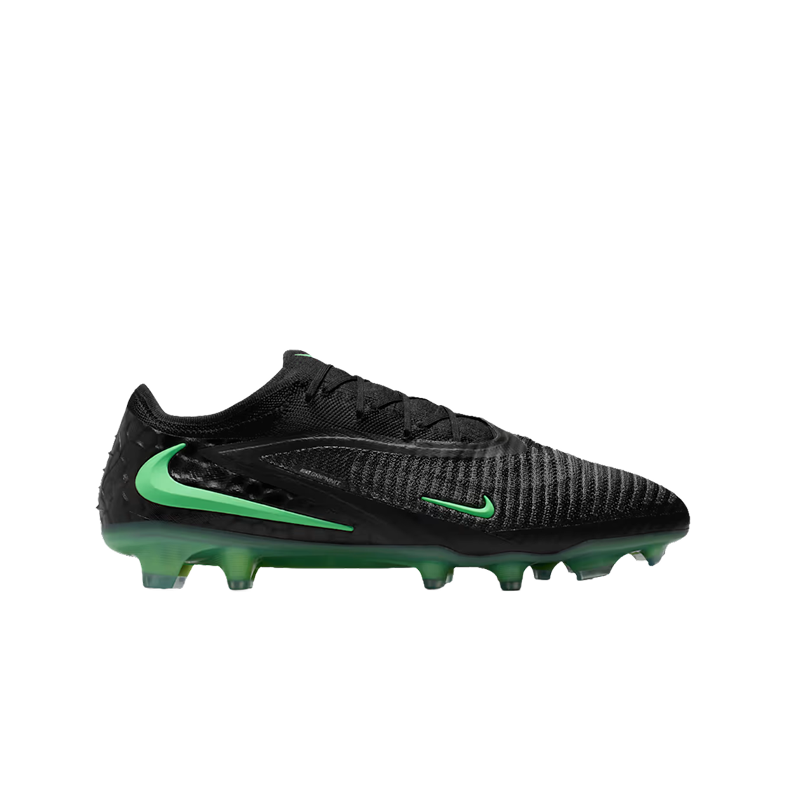 HJ2146-001 Nike Phantom 6 Low Elite FG Black Illusion Green