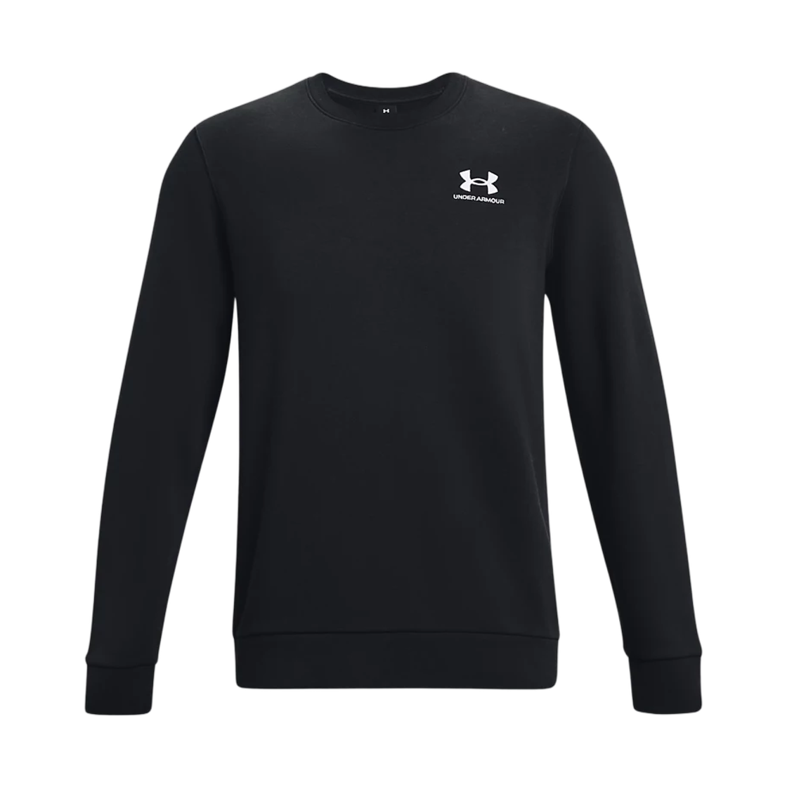 1374250-001 Under Armour UA Icon Fleece Crew Black White