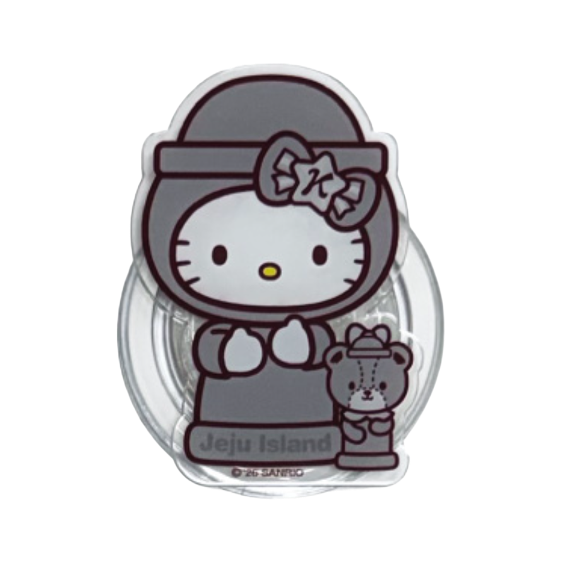 - Sanrio Hello Kitty Island Jeju MagSafe-Compatible Smart Tok Dol Hareubang