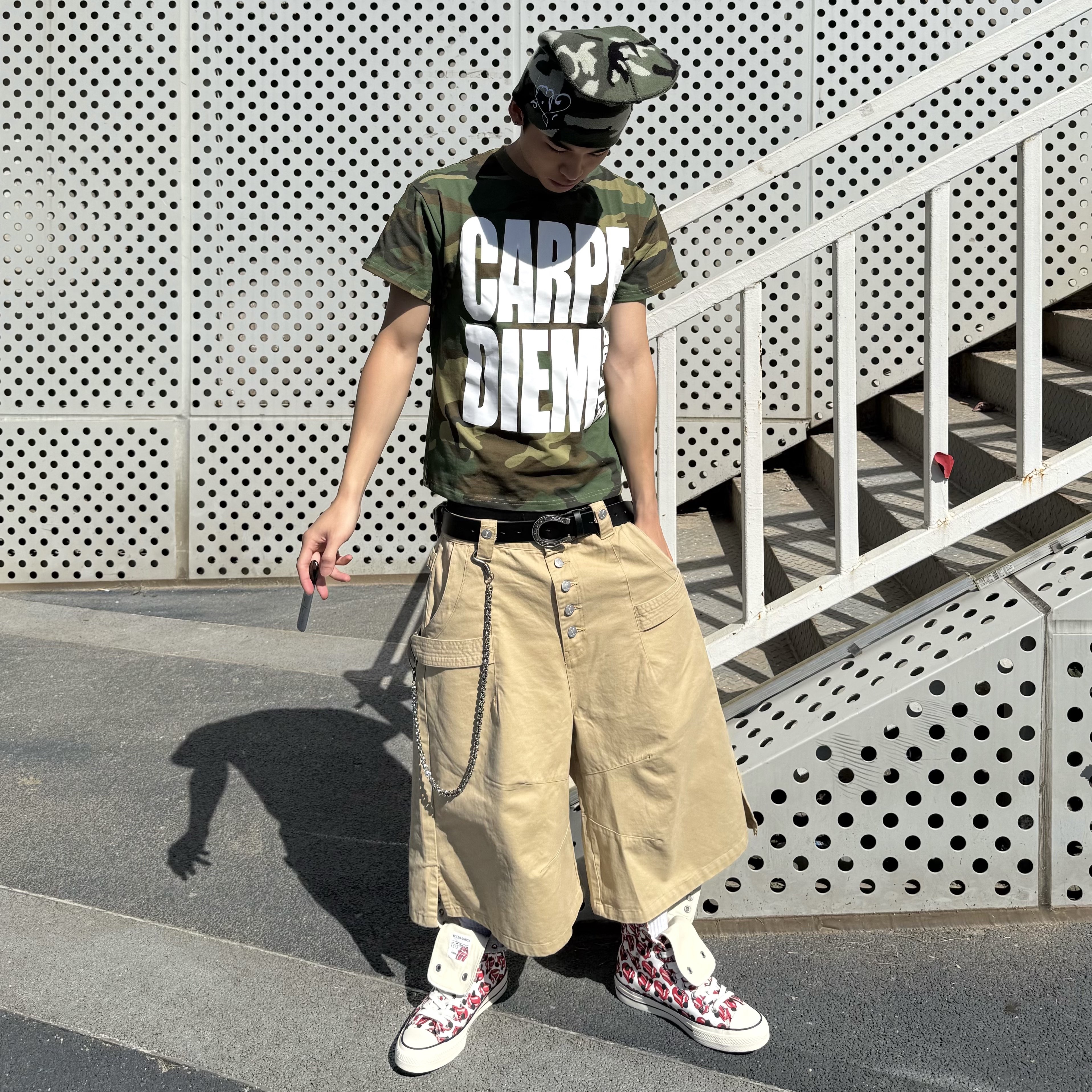 STEEPC Thursday*Long Bermuda Work Pants 착용 스타일 - 2