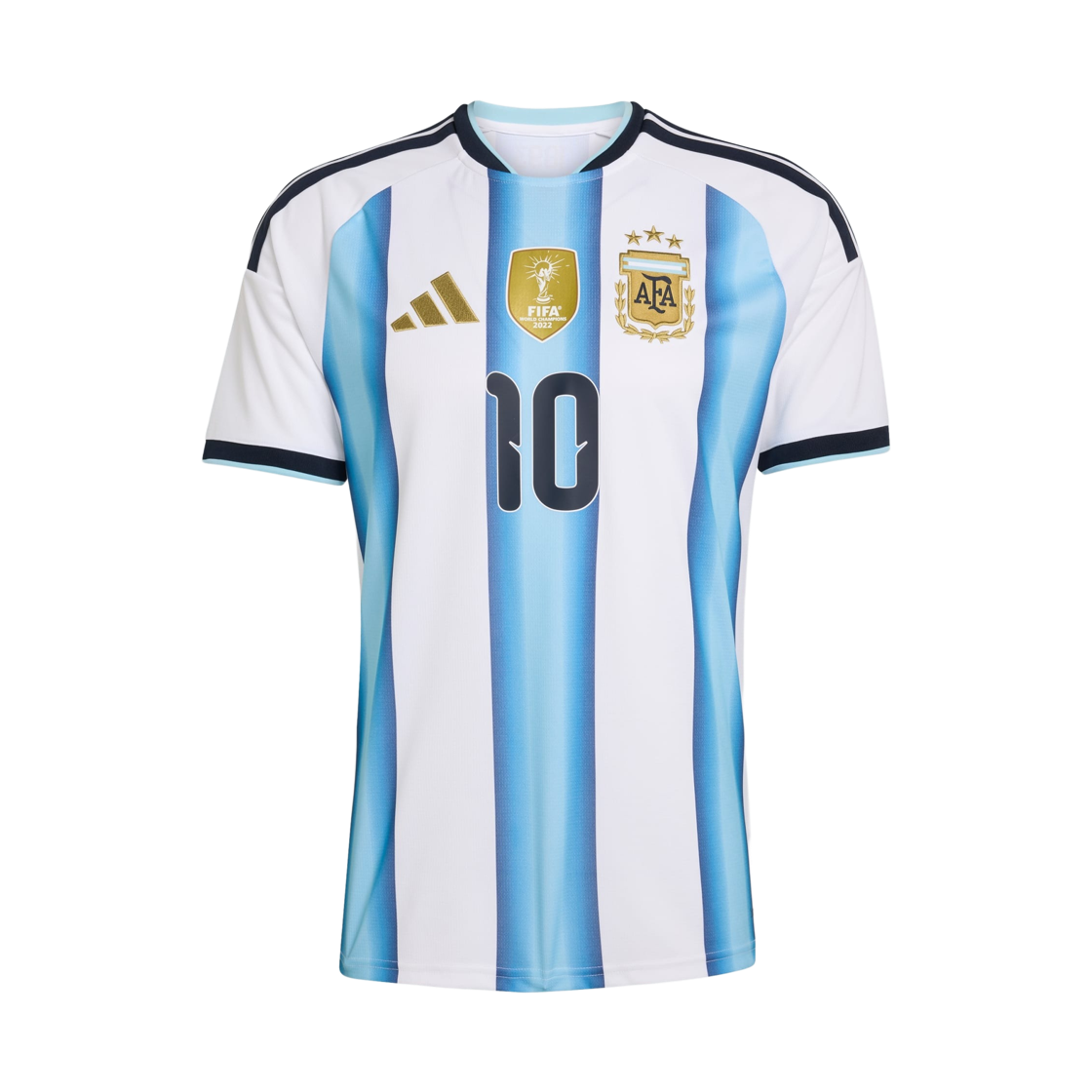 KA8117 Adidas Argentina 26 Home Jersey Messi White Icey Blue - US Sizing (Marking Ver.)