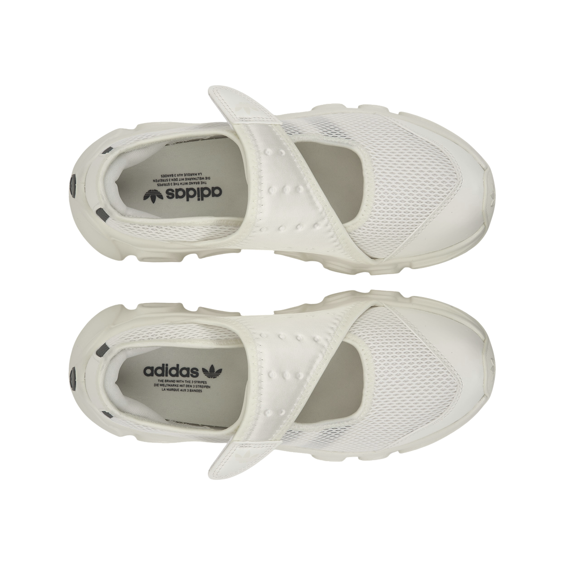 (W) 아디다스 아디폼 메가제인 클라우드 화이트 아이언 메탈릭((W) Adidas Adifom Megajane Cloud White Iron Metallic) - 5