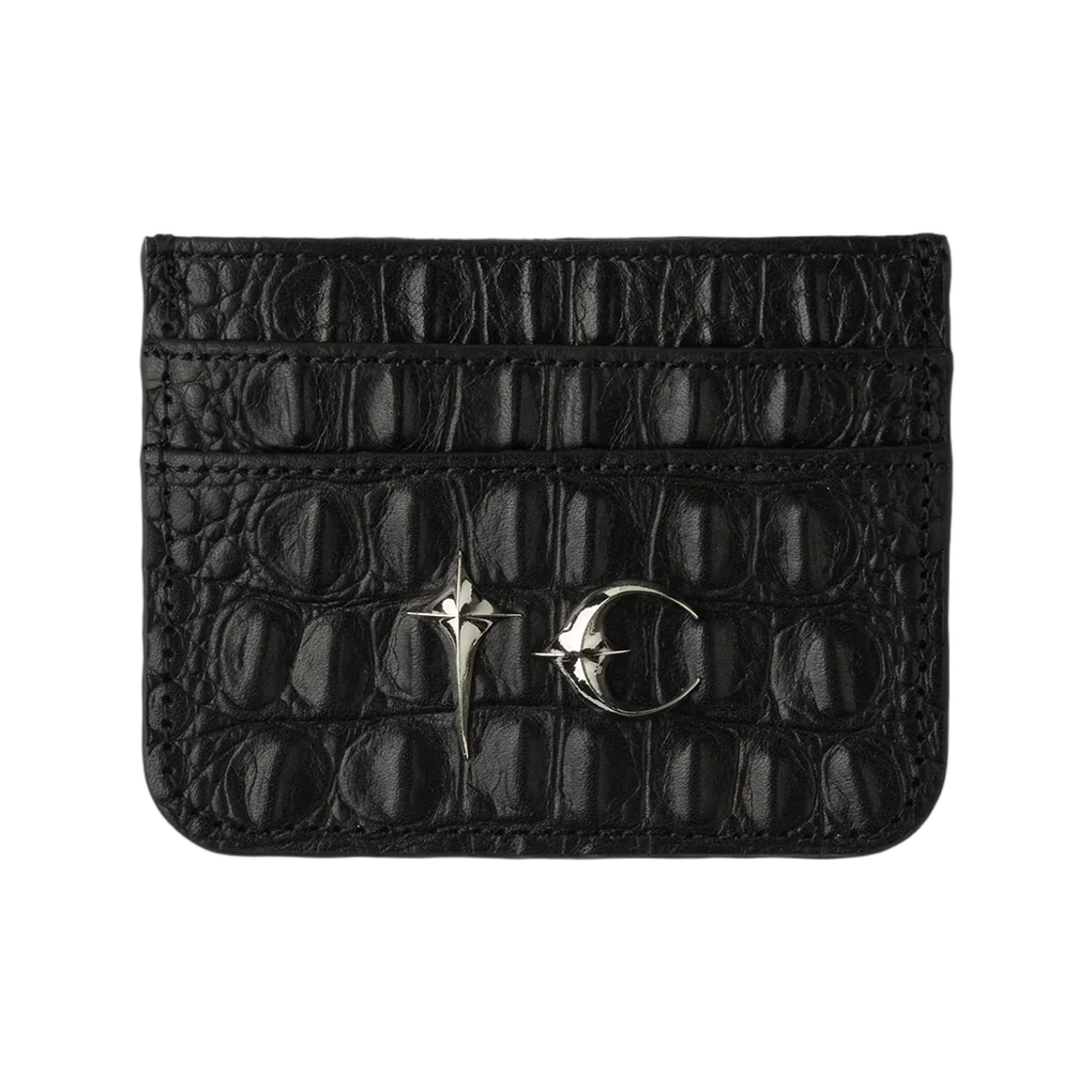 떠그 클럽 TC 크로커다일 카드 홀더 블랙(Thug Club TC Crocodile Card Holder Black) - 1