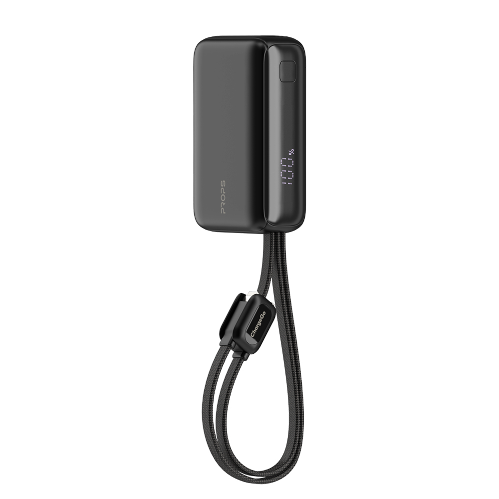 프롭스 ChargeGo PD 고속충전 10000mAh 기내반입 일체형 미니 보조배터리(2컬러)(PROPS ChargeGo PD Fast Charging 10000mAh Airline-Approved Built-in Cable Mini Power Bank(2colors)) - 3