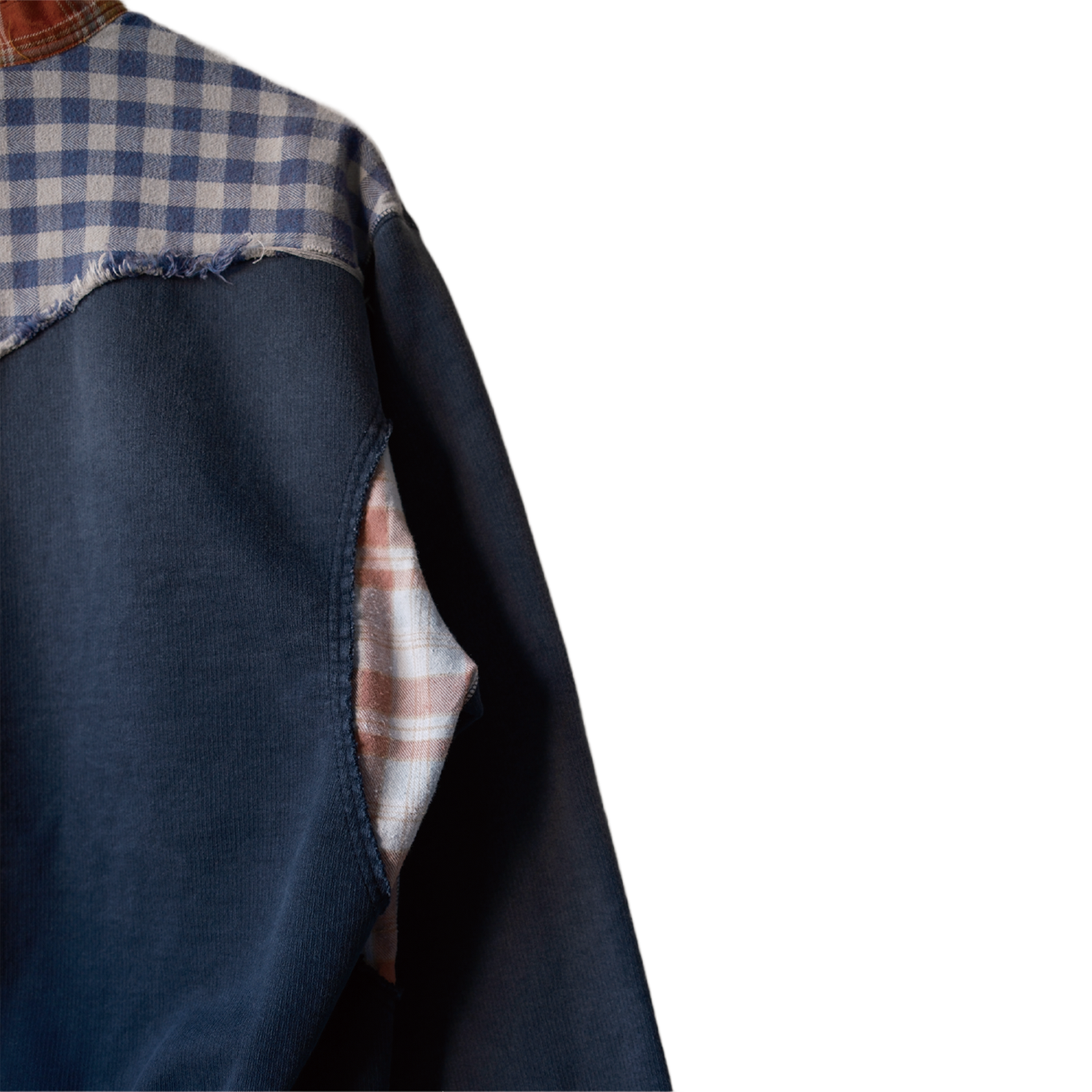 코키 빈티지 피니시드 스웻 가디건 블랙 - 26FW(Khoki Vintage Finished Sweat Cardigan Black - 26FW) - 3