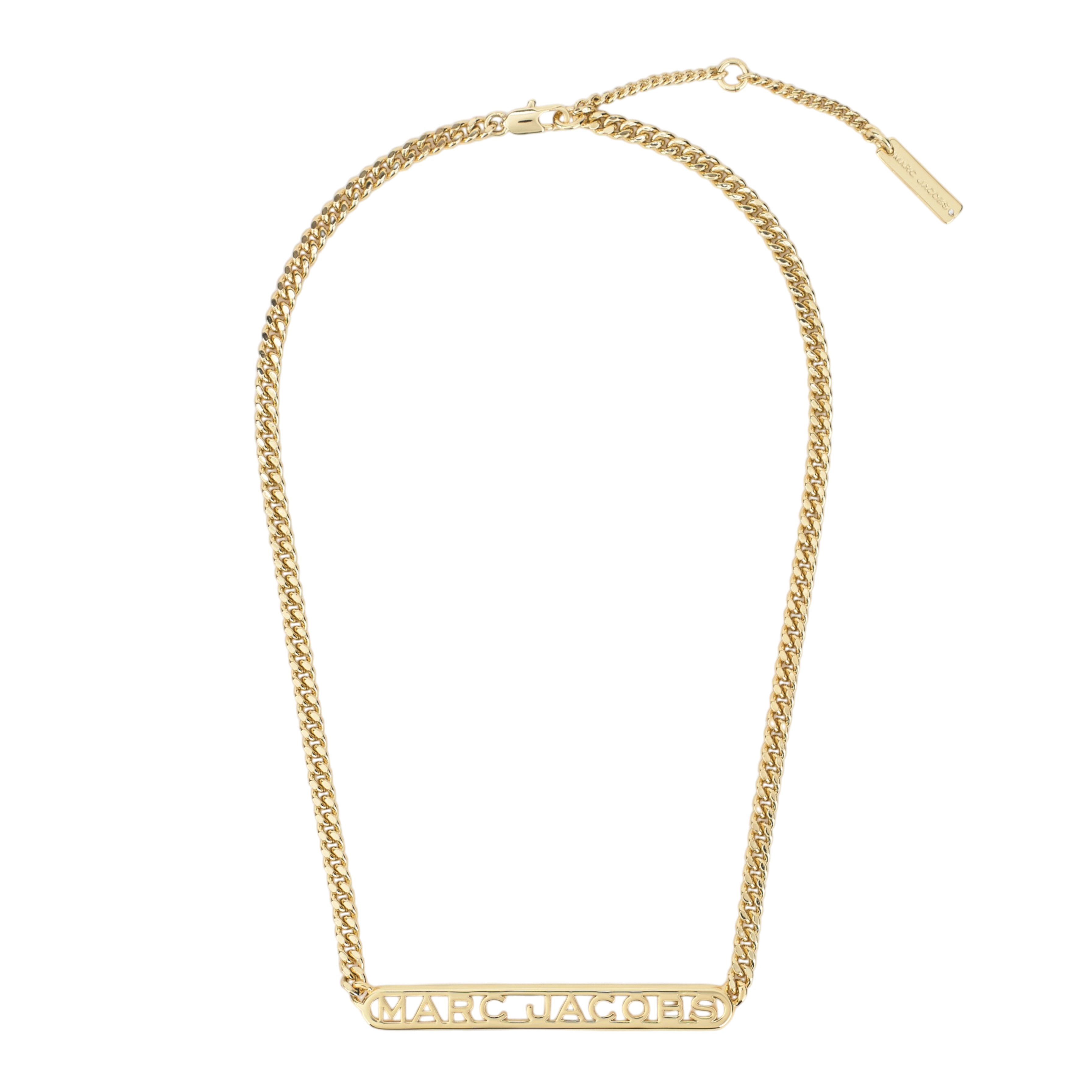 (W) 마크 제이콥스 더 모노그램 체인 골드((W) Marc Jacobs The Monogram Chain Gold)