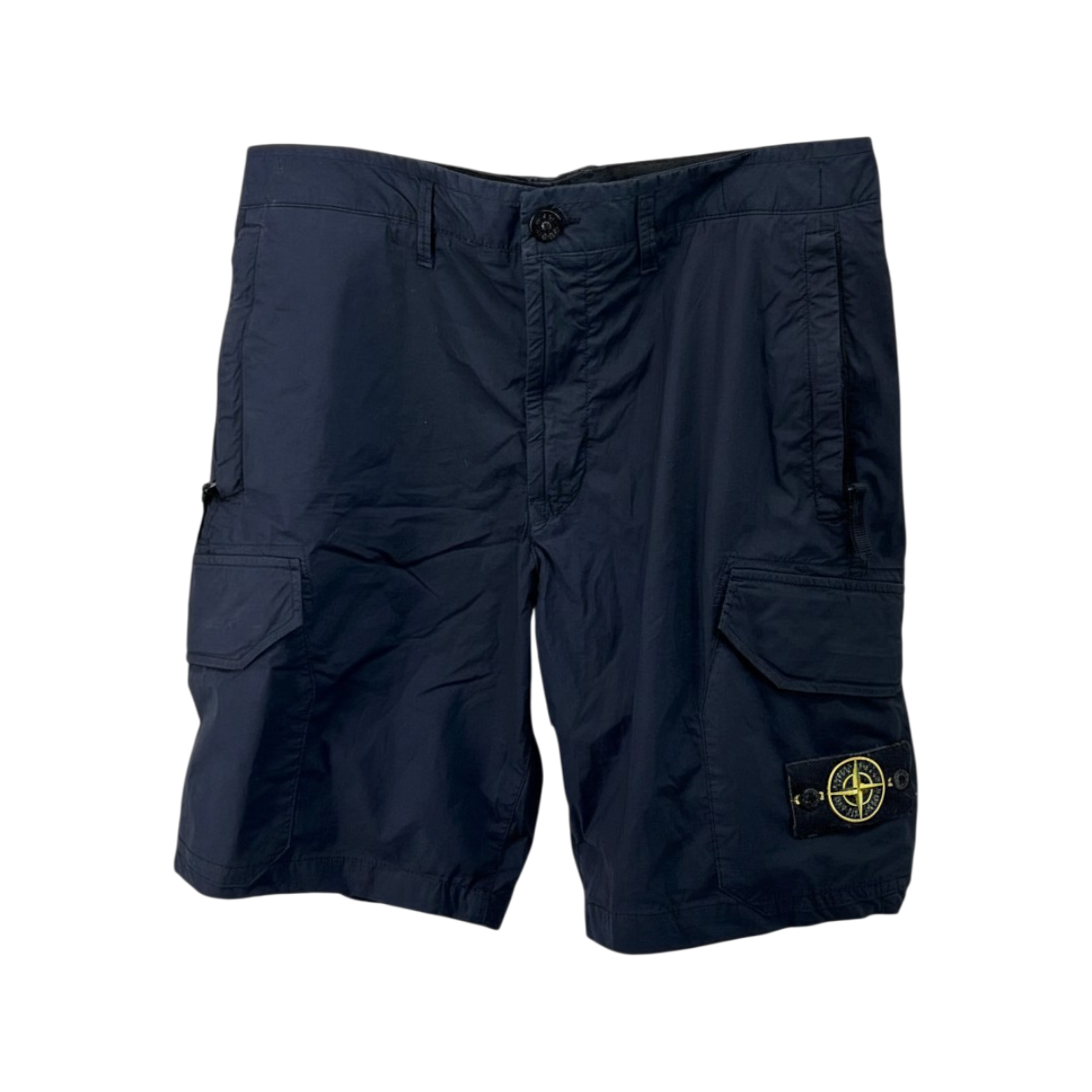 IT9UBMMFFNBH Stone Island Cargo Shorts Patch