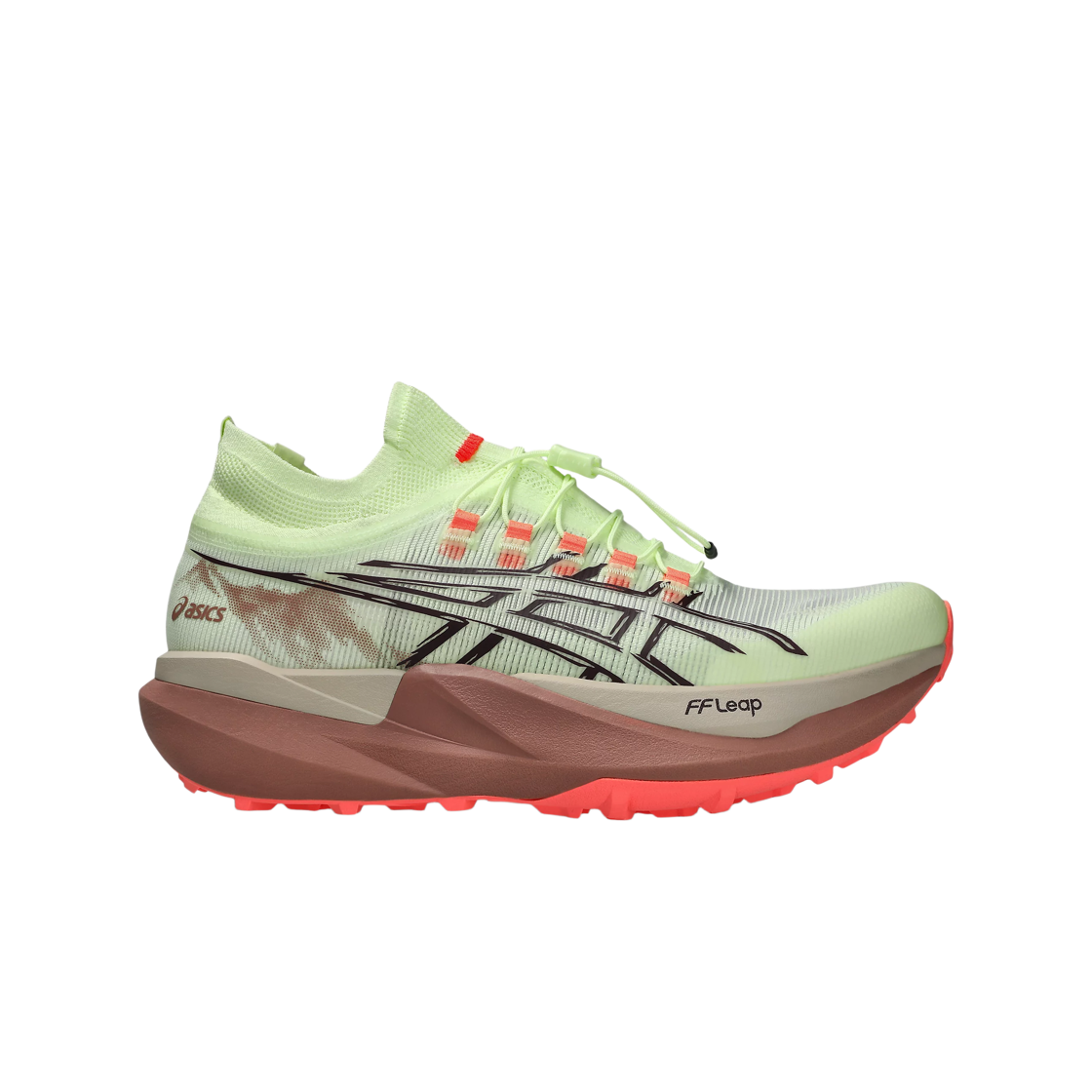 1013A178-750 Asics Metafuji Trail 2 Illuminate Yellow Dark Aubergine