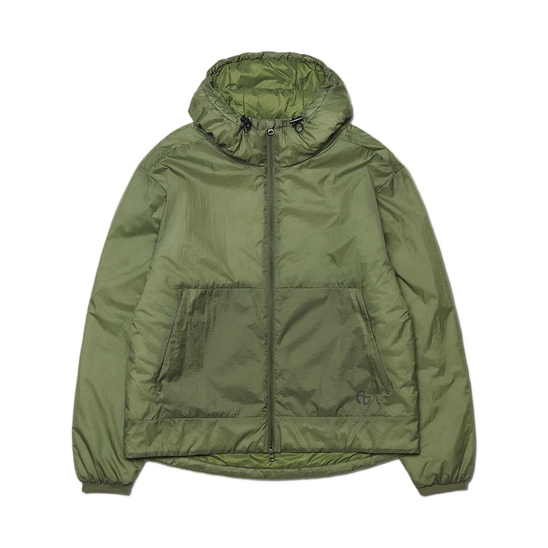 NMWF52JP08KHA NOMANUAL Misty Light Hooded Jacket Khaki