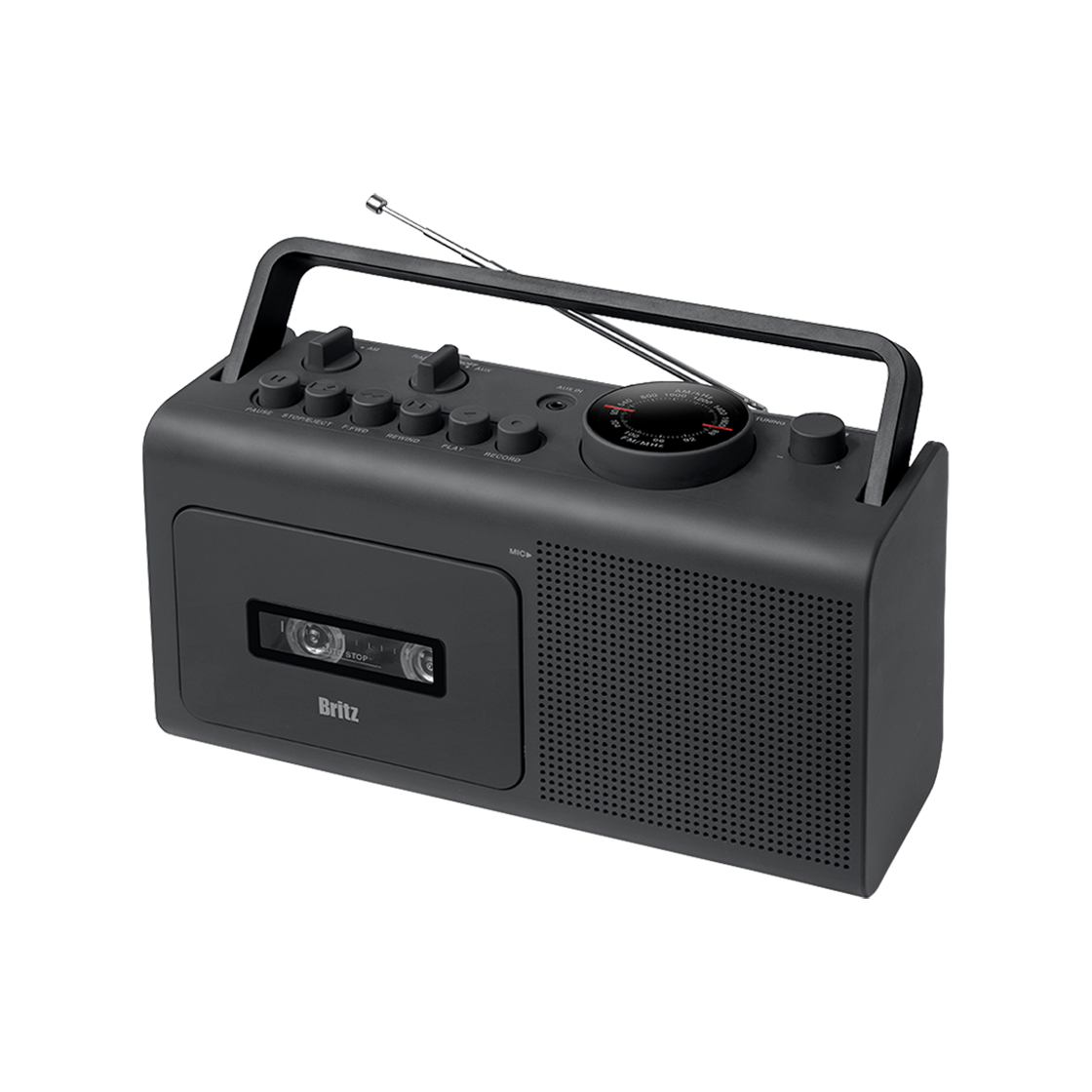 브리츠 BZ-C4900RT 포터블 라디오 카세트 플레이어(Britz BZ-C4900RT Portable Radio Cassette Player) - 2