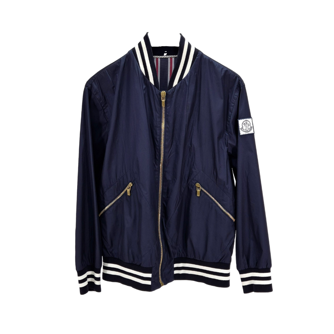 ITKQQJVCUNT7 Moncler Gamma Blue Bomber Windbreaker Jacket