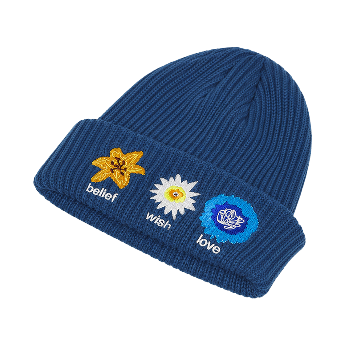 마이딥블루메모리즈 탄생화 비니 딥 블루(MydeepblueMemories Nativity Mm Beanie In Deep Blue) - 2