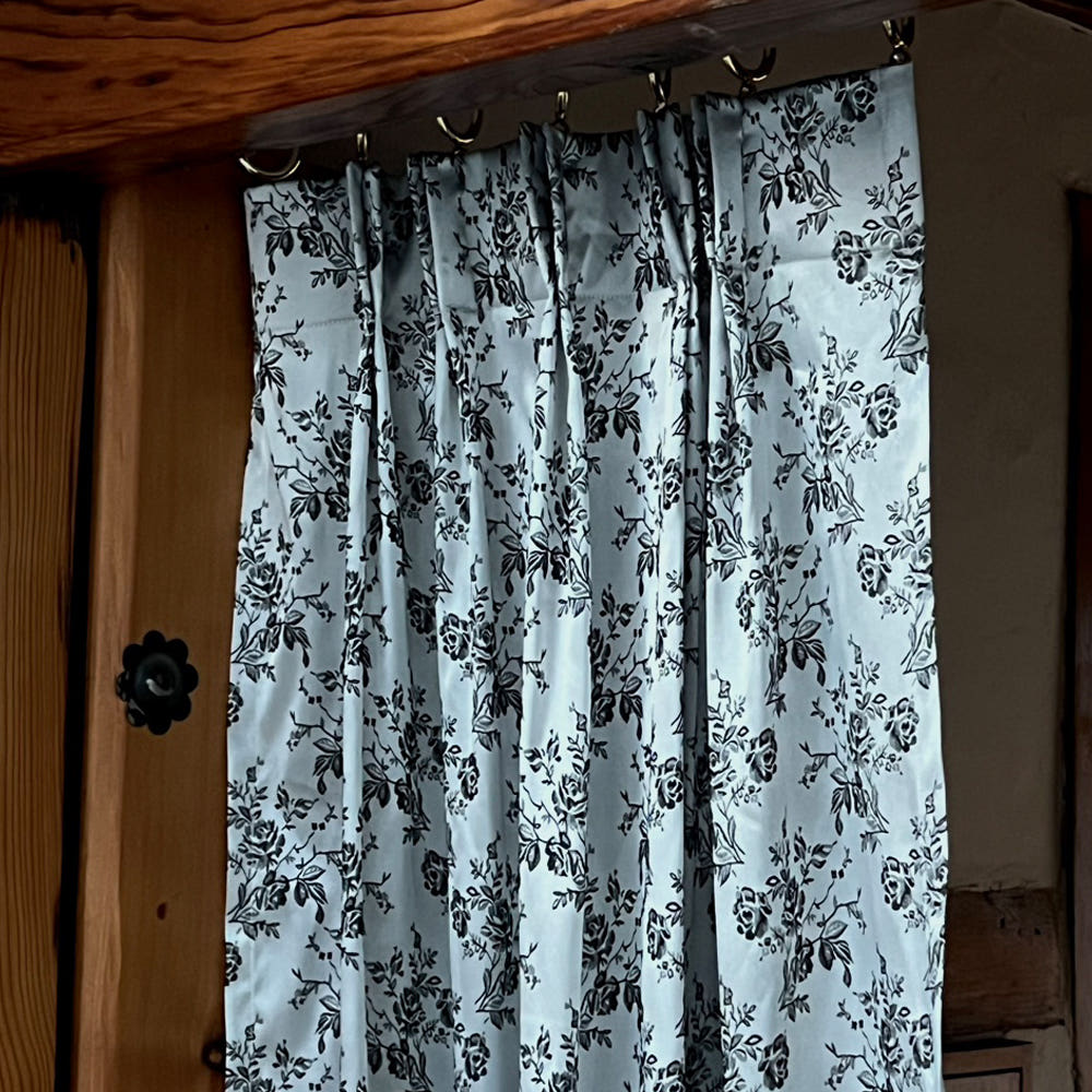 무성화 히데코 오리엔탈  자카드 봉집형 암막 커튼 110x230cm(MUSEONGHWA Hideko Oriental Jacquard blackout Curtain 110x230cm) - 2