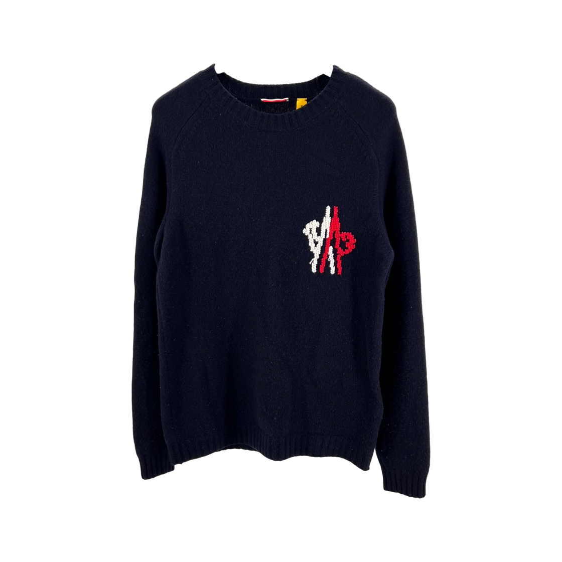 ITBVOAV5HMG9 Moncler Genius Wool Knit Sweater Navy