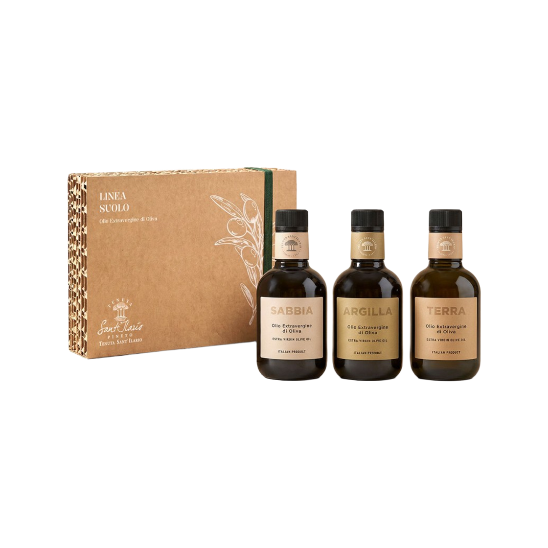 TSI317TSI323TSI320 Tenuta Sant'ilario Suolo Extra Virgin Olive Oil Triple Pack (250ml x 3ea)